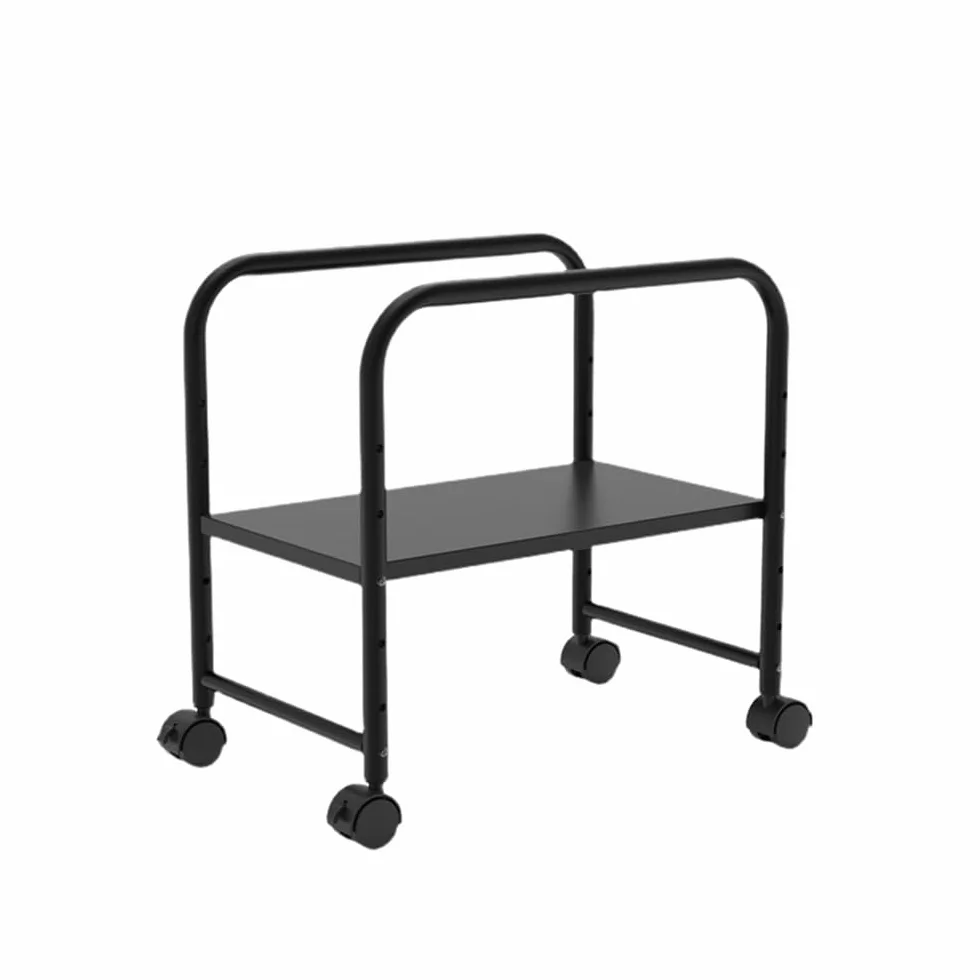 Stojak na PC do podłogi Podstawka na procesor Podstawka na komputer PC Podstawka na kółkach Podstawka na kółkach na procesor Regulowany uchwyt na wózek na komputer PC z 4 blokowanymi kółkami Pasuje do