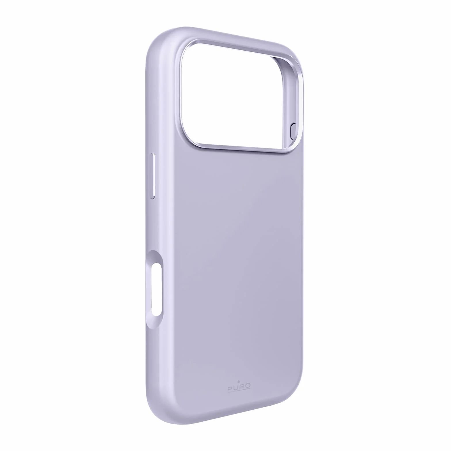 Puro Płynny silikonowy pokrowiec iPhone 17 Pro, różowy "ICON MAG PRO" Magsafe, krawędź aparatu i aluminiowe przyciski