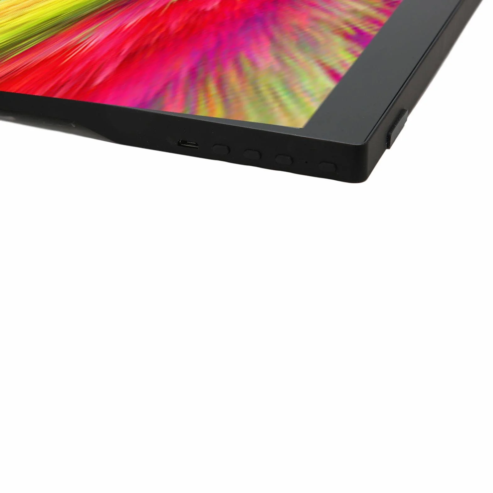 Przenośny monitor, 15,6" 16:9 Ultra cienki przenośny monitor laptopa FHD 1080P IPS zewnętrzny wyświetlacz, do laptopa, komputera, telefonu, konsoli do gier, z HDMI