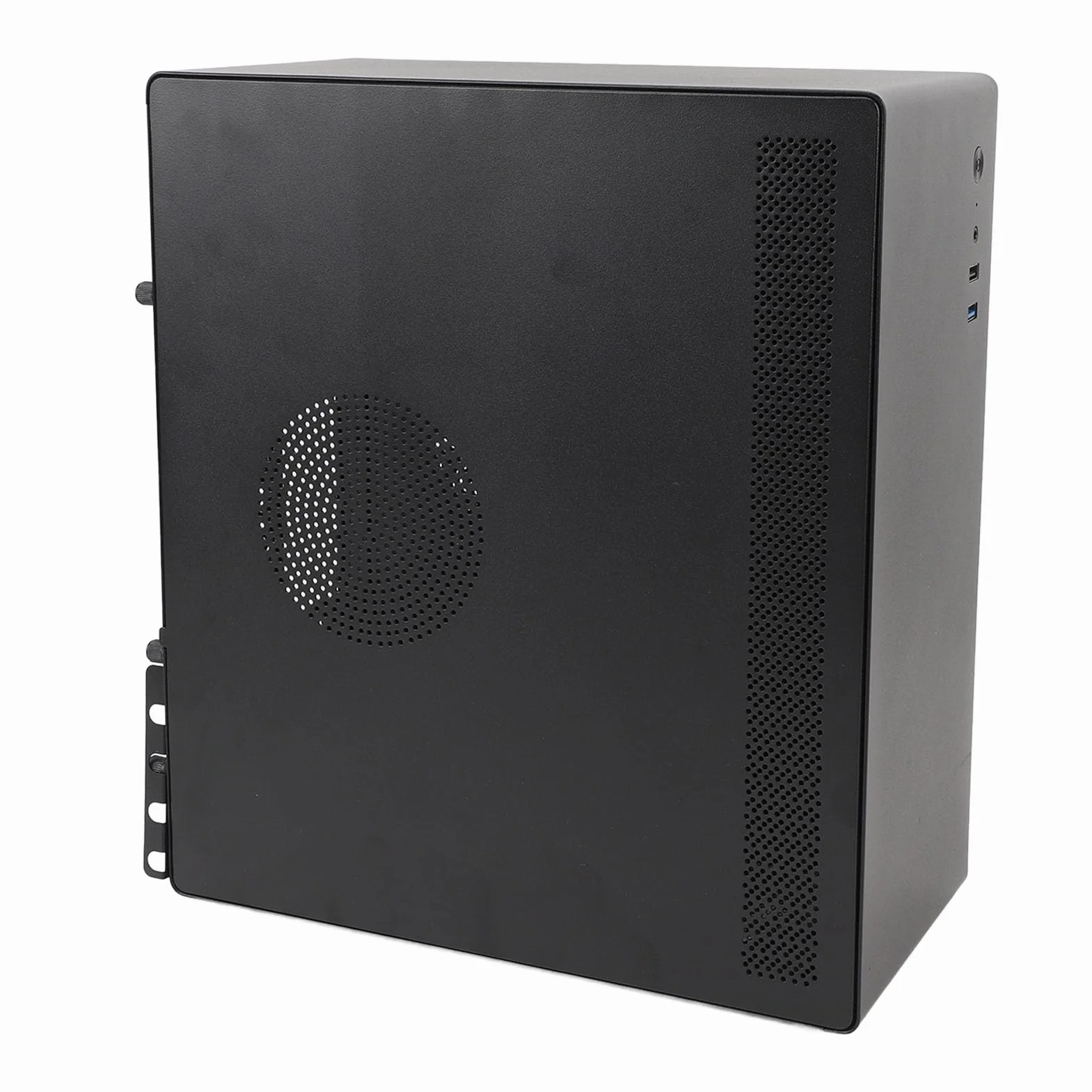 Obudowa Komputera do Gier, Obsługa Karty Graficznej 280 Mm, Prześwit Chłodnicy Procesora 120 Mm Obudowa Komputera ATX, PC Micro ATX z Gniazdami Dźwiękowymi USB 3.0 do Gier w Domowym Biurze