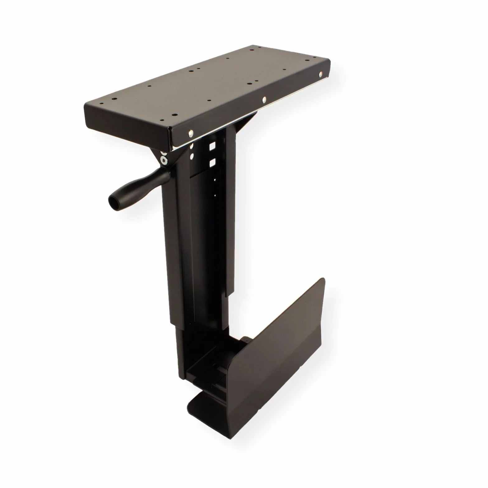 ROLINE Uchwyt Slim PC wysuwany, obrotowy, czarny