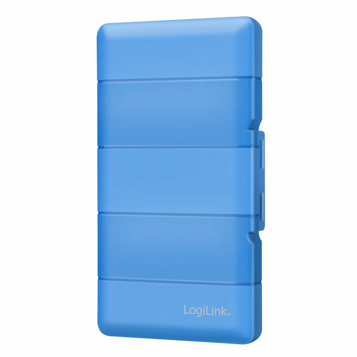 LogiLink UA0417 pudełko ochronne do dysków SSD M.2 NGFF/NVMe odporne na uderzenia z miękką wyściółką z pianki