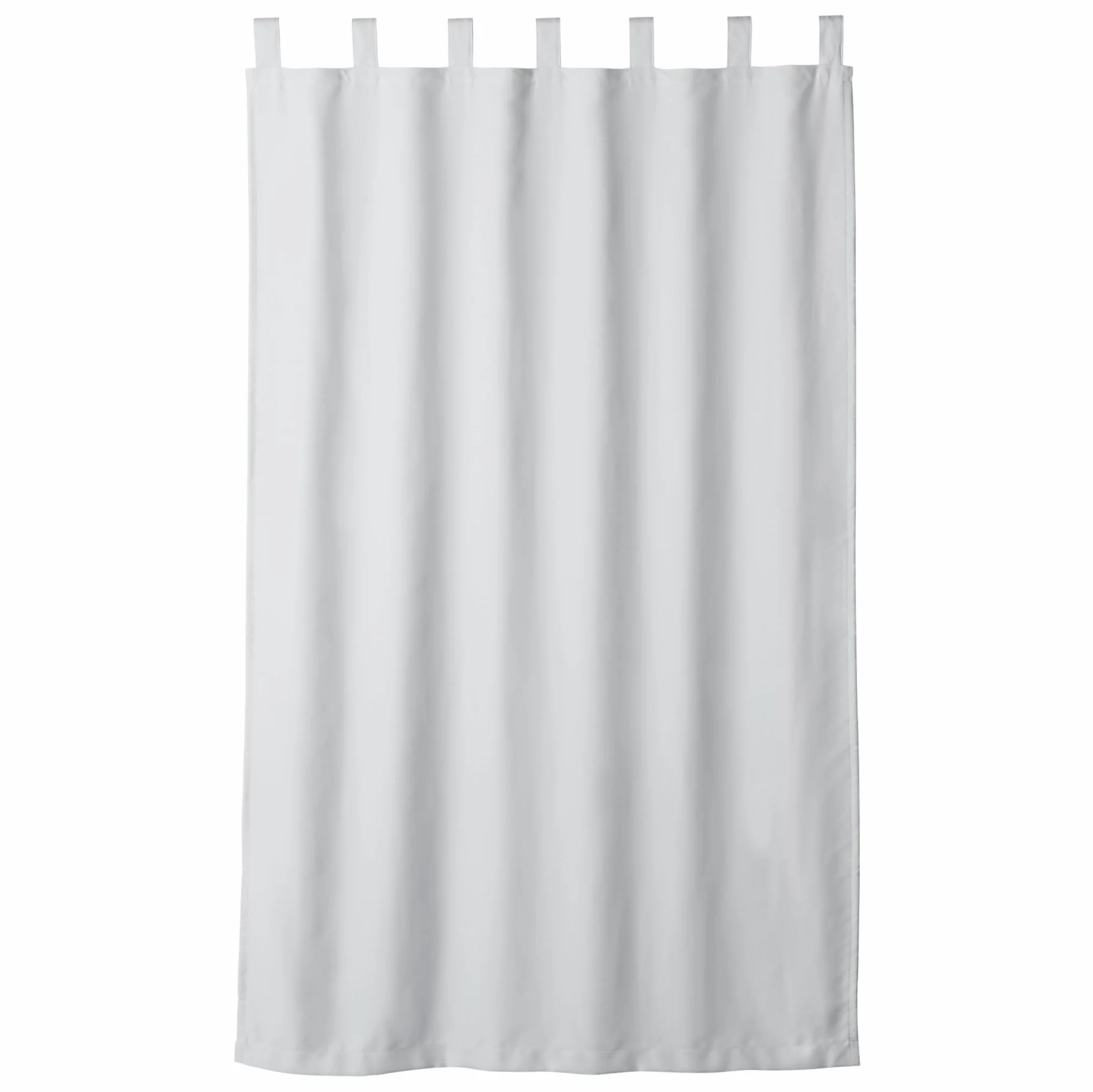 JEMIDI Patio Outdoor Curtain 1pcs Waterproof Velcro Strapsx5 White