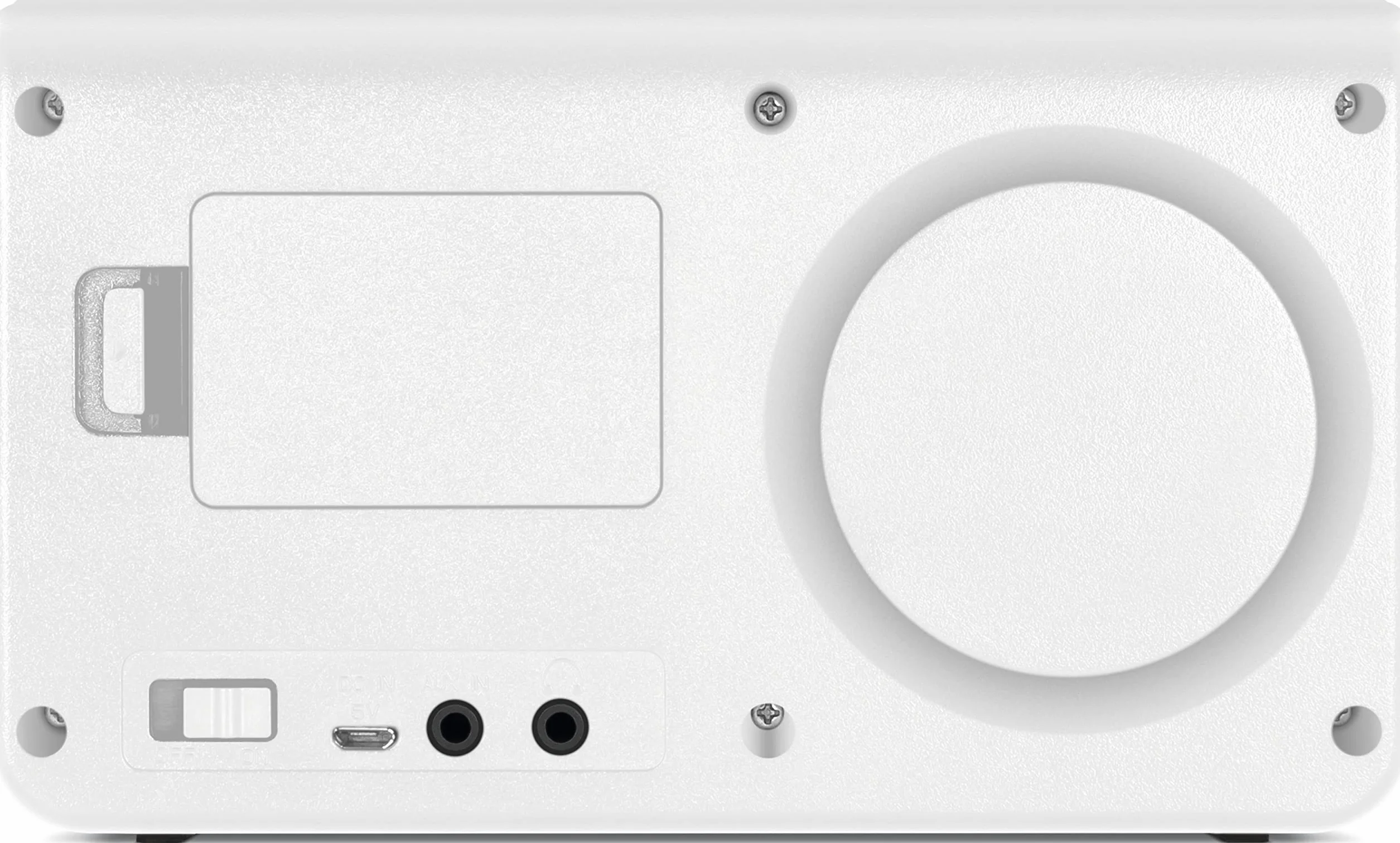 TechniSat STERNRADIO IR 2 - kompaktowe radio internetowe (WiFi, wymienny akumulator, programowalne przyciski, stacje do snu, budzik, timer uśpienia, drzemka, AUX, sterowanie aplikacją) białe