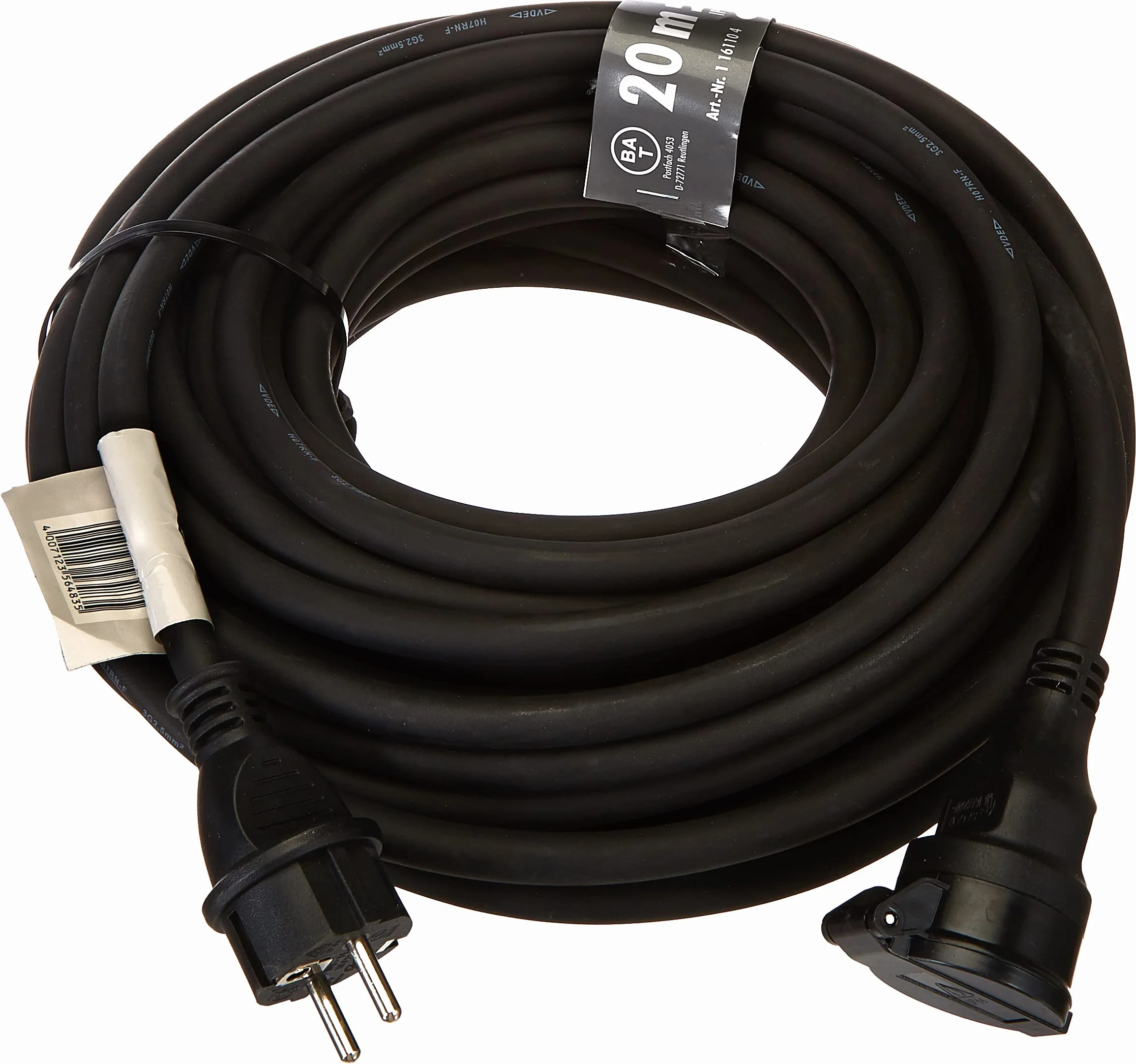 Brennenstuhl Przedluzacz BAT IP 44, 20m H07RN-F 3G2,5mm² (neopren)