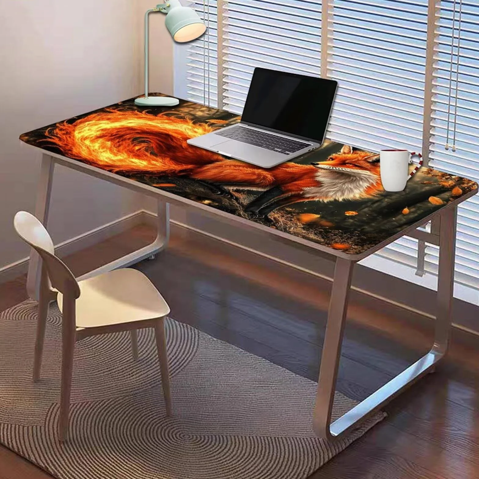 Gamingowa podkładka pod mysz 1200 x 600 x 3 mm, XXL, wodoszczelna, odporna na ścieranie, z przyszytymi krawędziami, podkładka na biurko, poprawia prędkość i precyzję, do komputera, laptopa, komputera
