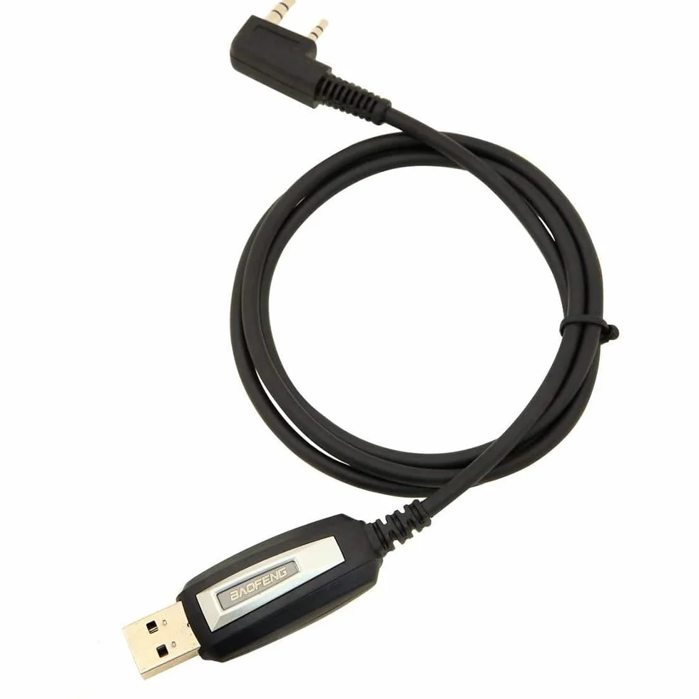 BaoFeng Programming Cable UV-5R/5RA/5R Plus/5RE, UV3R Plus, BF-888S, 5R EX, 5RX3, GA-2S