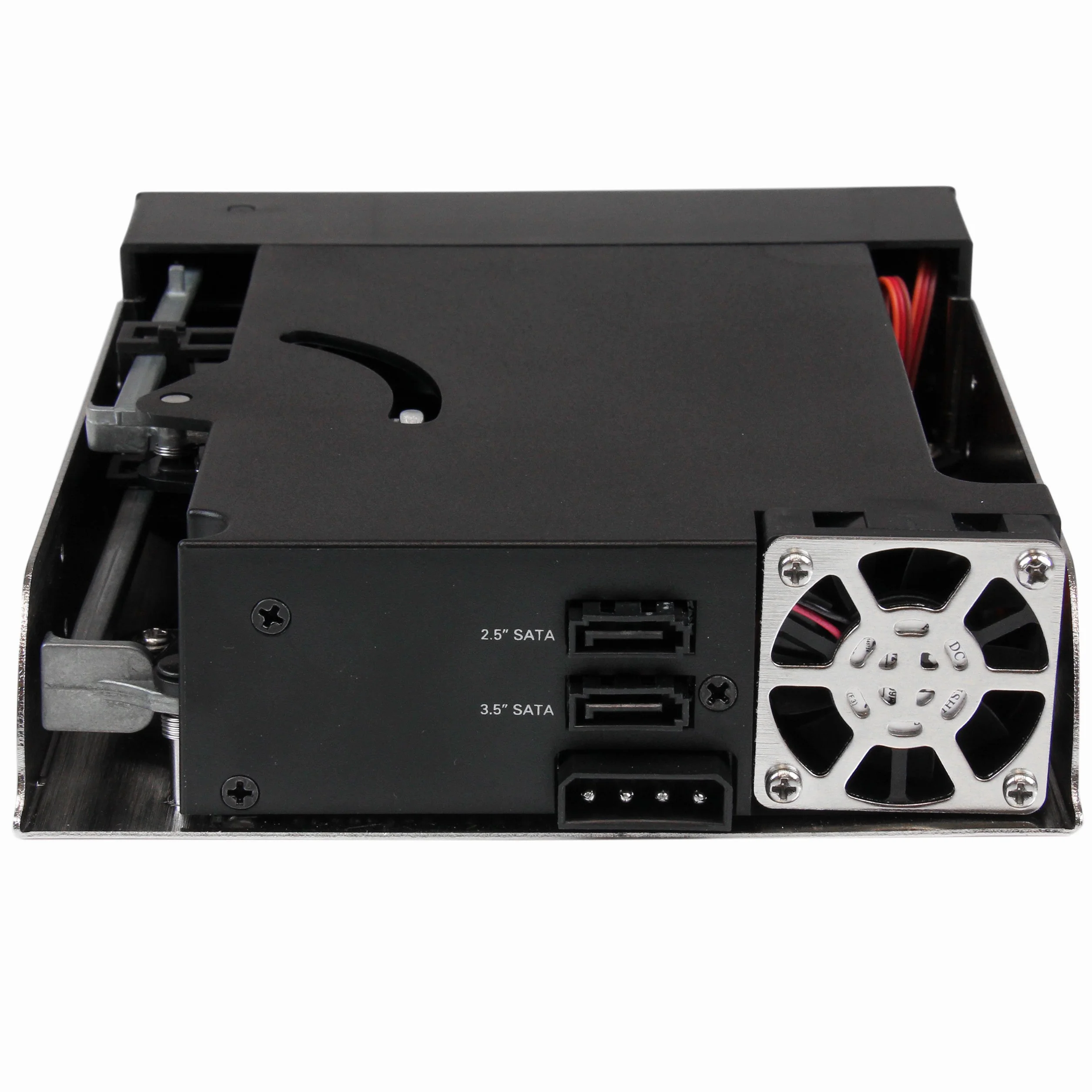 StarTech.com Dual Bay 5,25" ramka wymienna do 2,5" / 3,5" SATA/SAS HDD lub SSD z wentylatorem - Hot Swap Mobile Rack Backplane