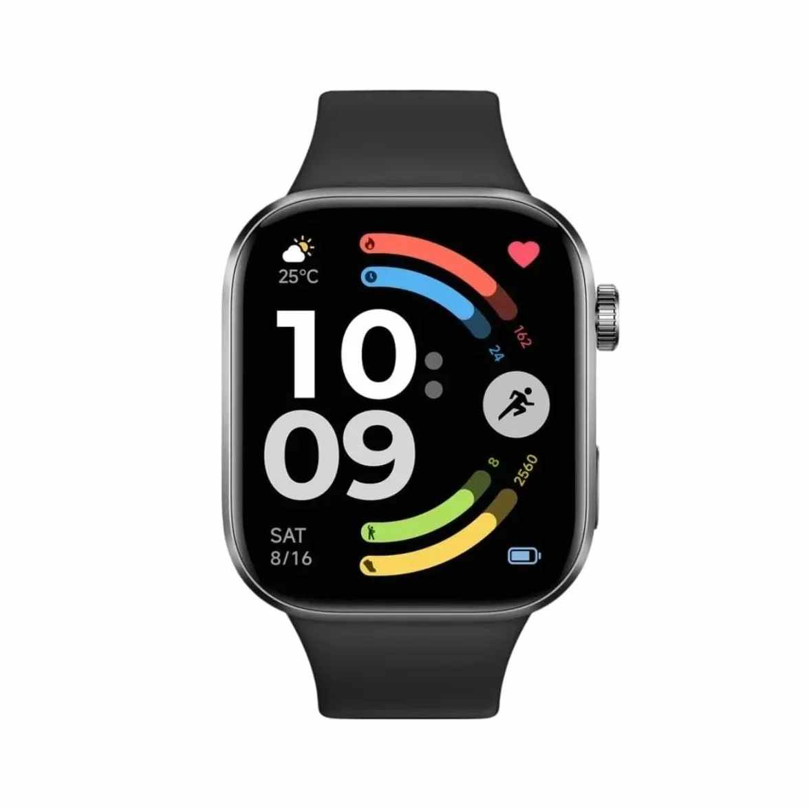 XIAOMI Redmi Watch 6 NFC Obsydian Czarny | Monitor 2.07, serce, sen, stres, ponad 150 trybów sportowych, GPS, 5ATM, Android i iOS