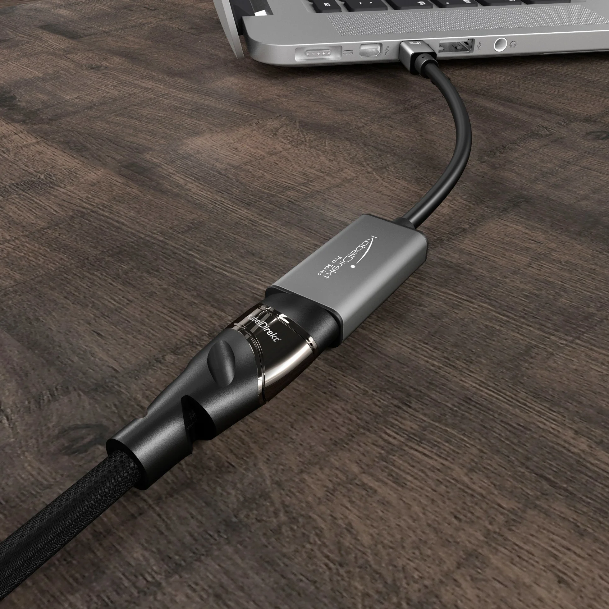 KabelDirekt – Adapter/konwerter Mini DisplayPort (Mini DP) do HDMI (maksymalna rozdzielczość 4K/60Hz, styki powlekane 24-karatowym złotem, do iMaców, MacBooków) – PRO Series