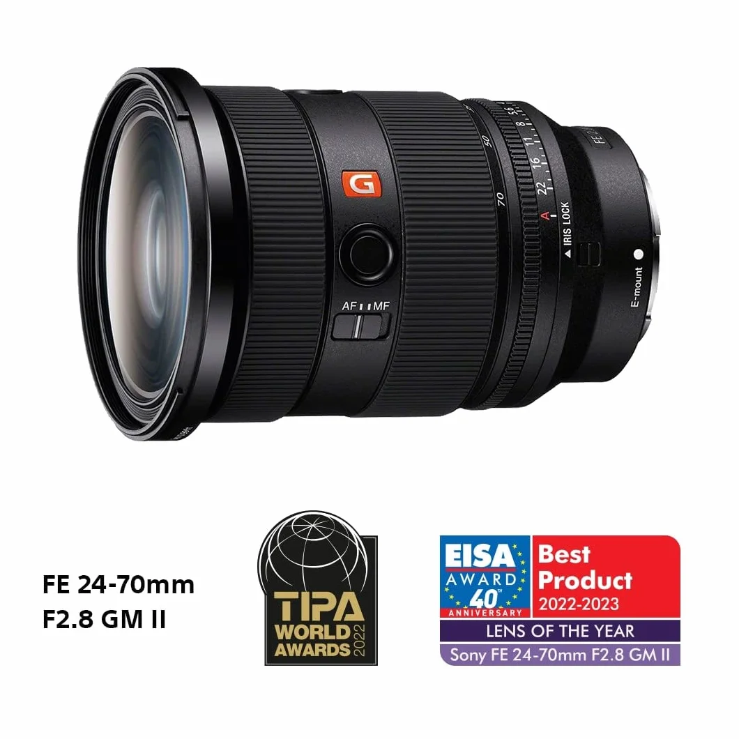 Sony FE 24–70 mm f/2.8 GM | Pełnoklatkowy średni teleobiektyw (SEL2470GM)