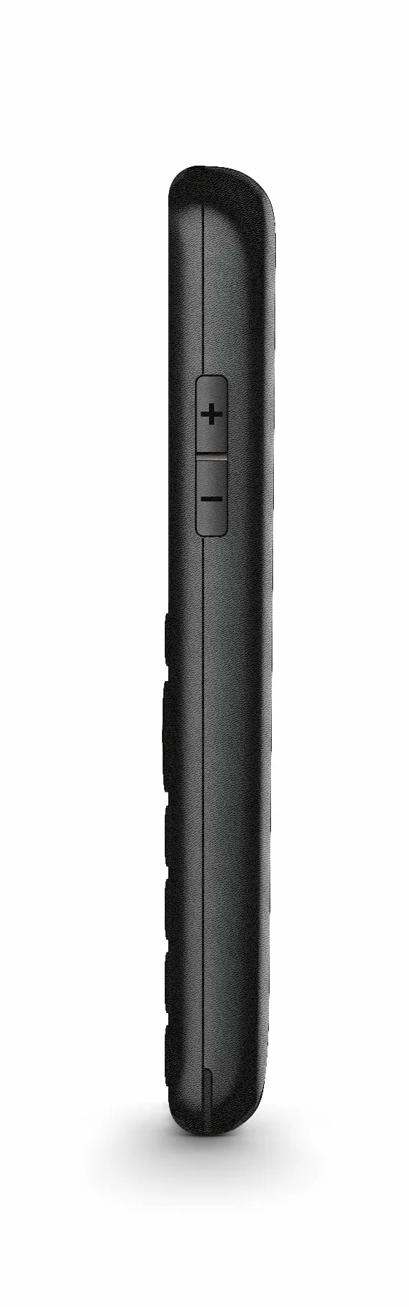 Emporia Happy Starszy telefon komórkowy, wysokiej jakości, wytrzymały telefon, kolorowy wyświetlacz, Bluetooth, 3 szybkie przyciski, duże podświetlane przyciski, stacja ładowania, czarny (Włochy)