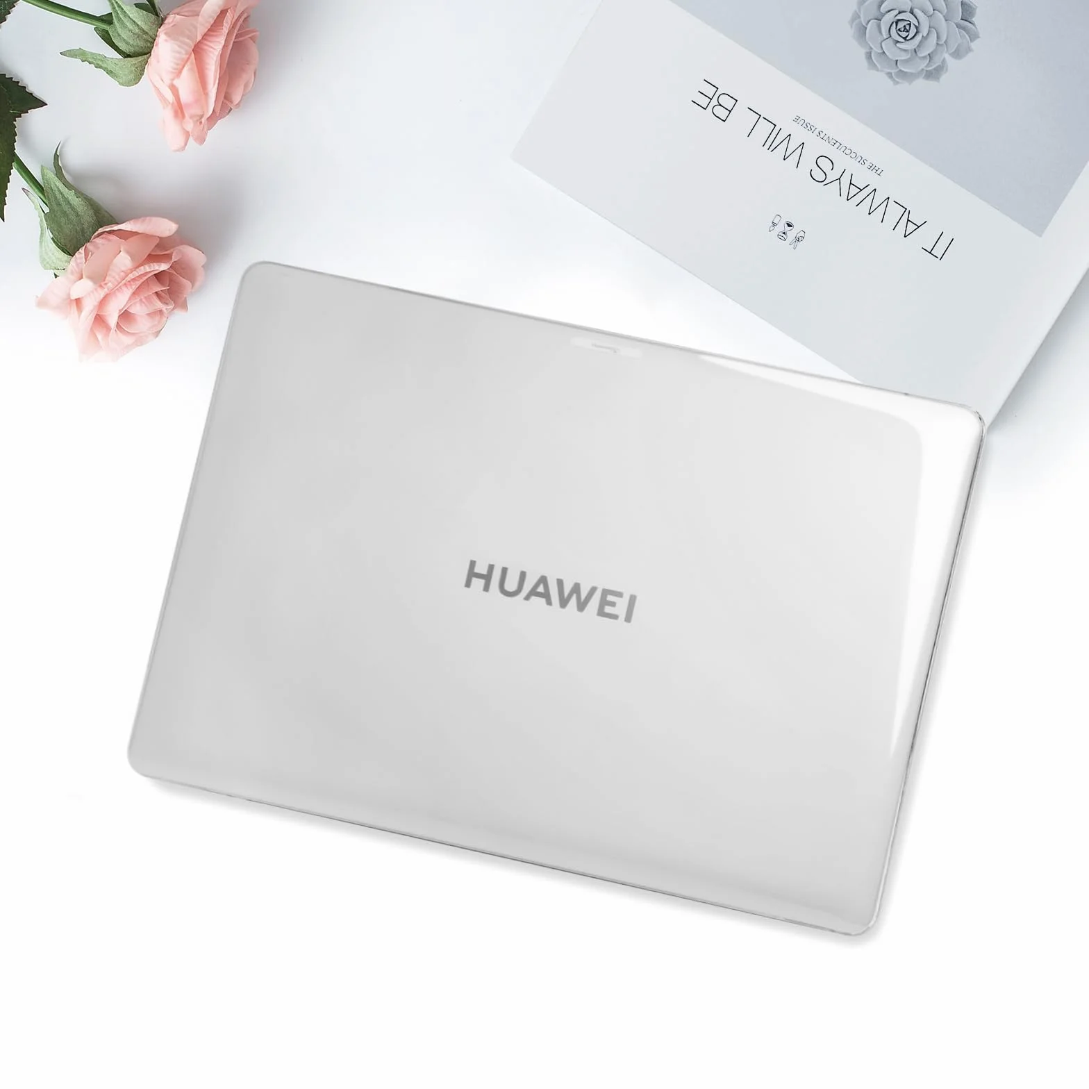 MOSISO Kompatybilne z Huawei MateBook Pro 36.1 cm 2025 / XPro 2024 / Linux, plastikowe etui ochronne z twardą obudową, krystalicznie czyste