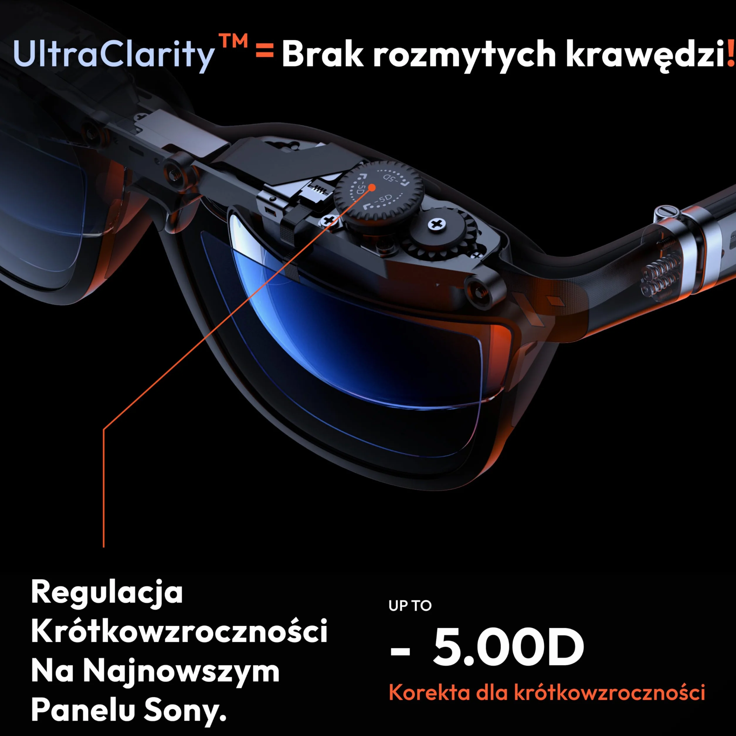 VITURE Pro Okulary XR/AR - 135" 120Hz 1000Nits, powłoka elektrochromowa. dźwięk Harman, Dla iPhone 17/16/15/Android/Mac/PC/Steam Deck/Switch 2. Pierwsze prawdziwe XR - Używany
