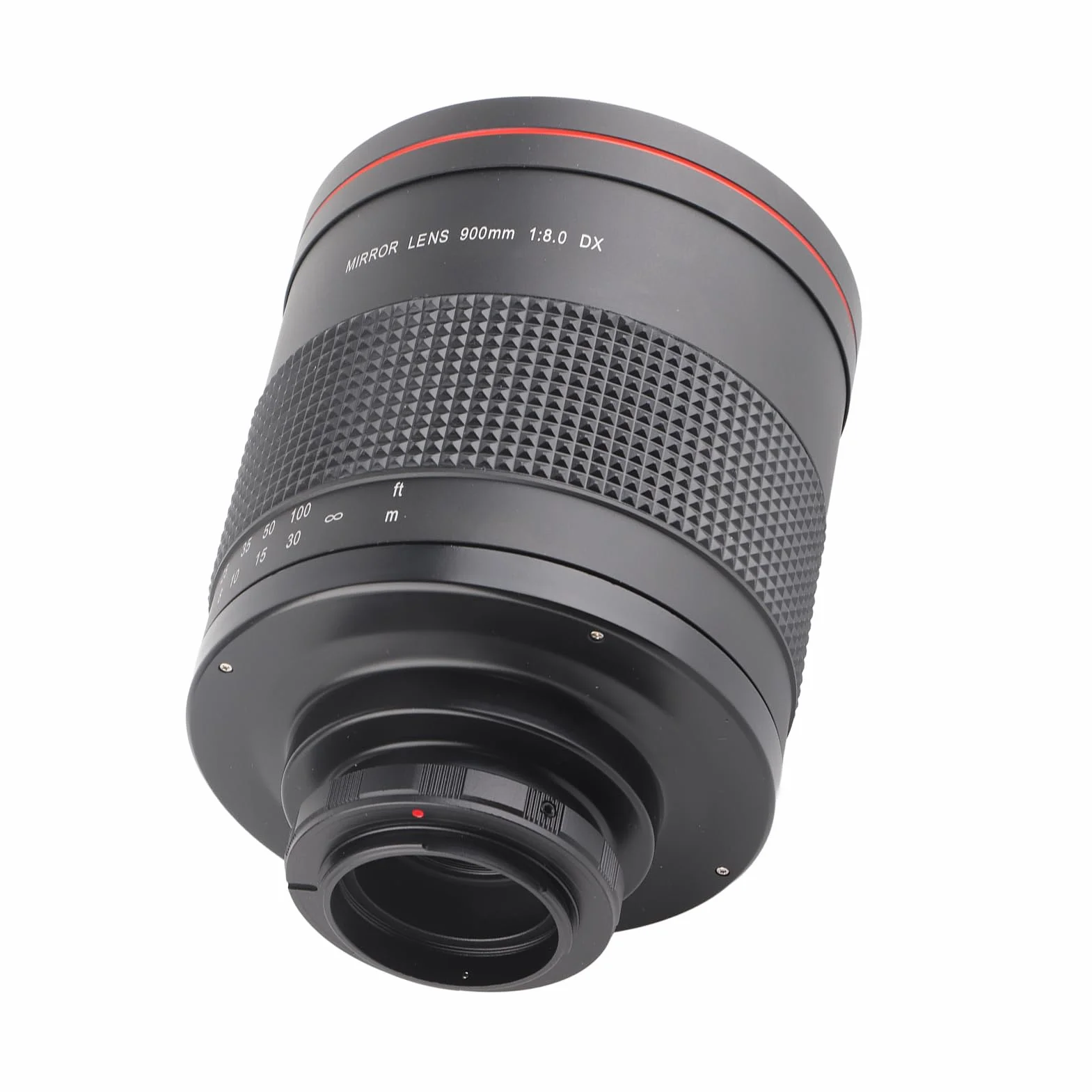 Zunate Obiektyw Lustrzany Aparatu 900 Mm F8.0, Super Teleobiektyw z ręczną regulacją Ostrości Obiektyw Kamery Cofania do Mocowania AI, do Aparatu