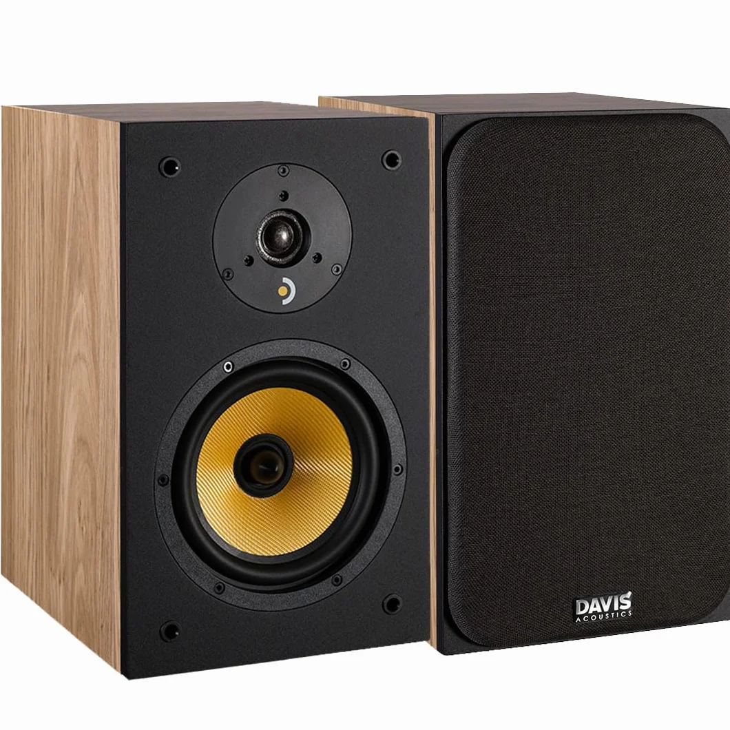 Davis Acoustics Ariane 2 Jasny dąb (Light Oak) - Para głośników półkowych 2-drożnych/2 głośniki
