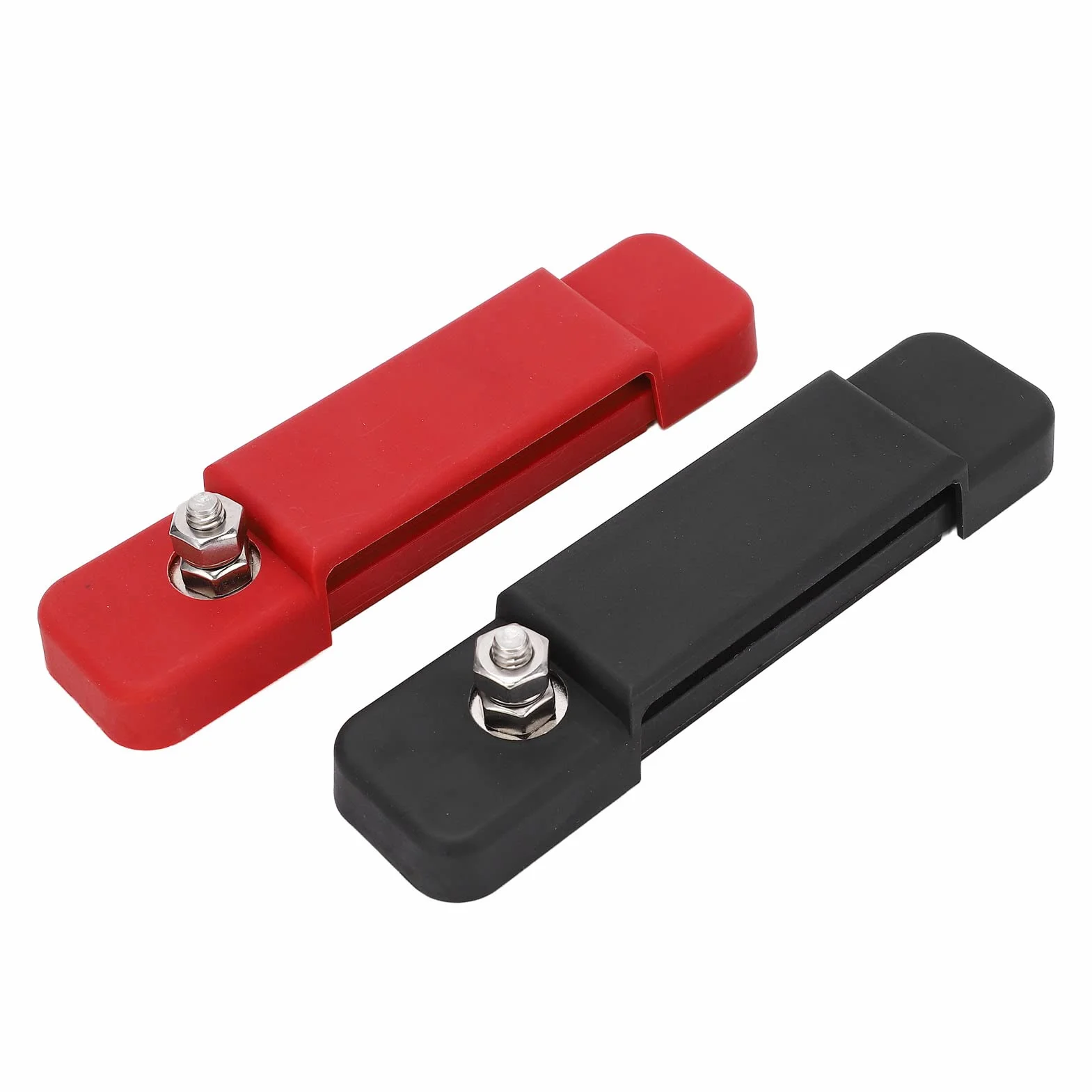 Blok Dystrybucji Zasilania 12 Way 12V 180A Szyna Zbiorcza z pokrywą 32 szt. Terminal Blok Dystrybucji Zasilania Szyna Zbiorcza do łodzi Pojazd Samochodowy Marine