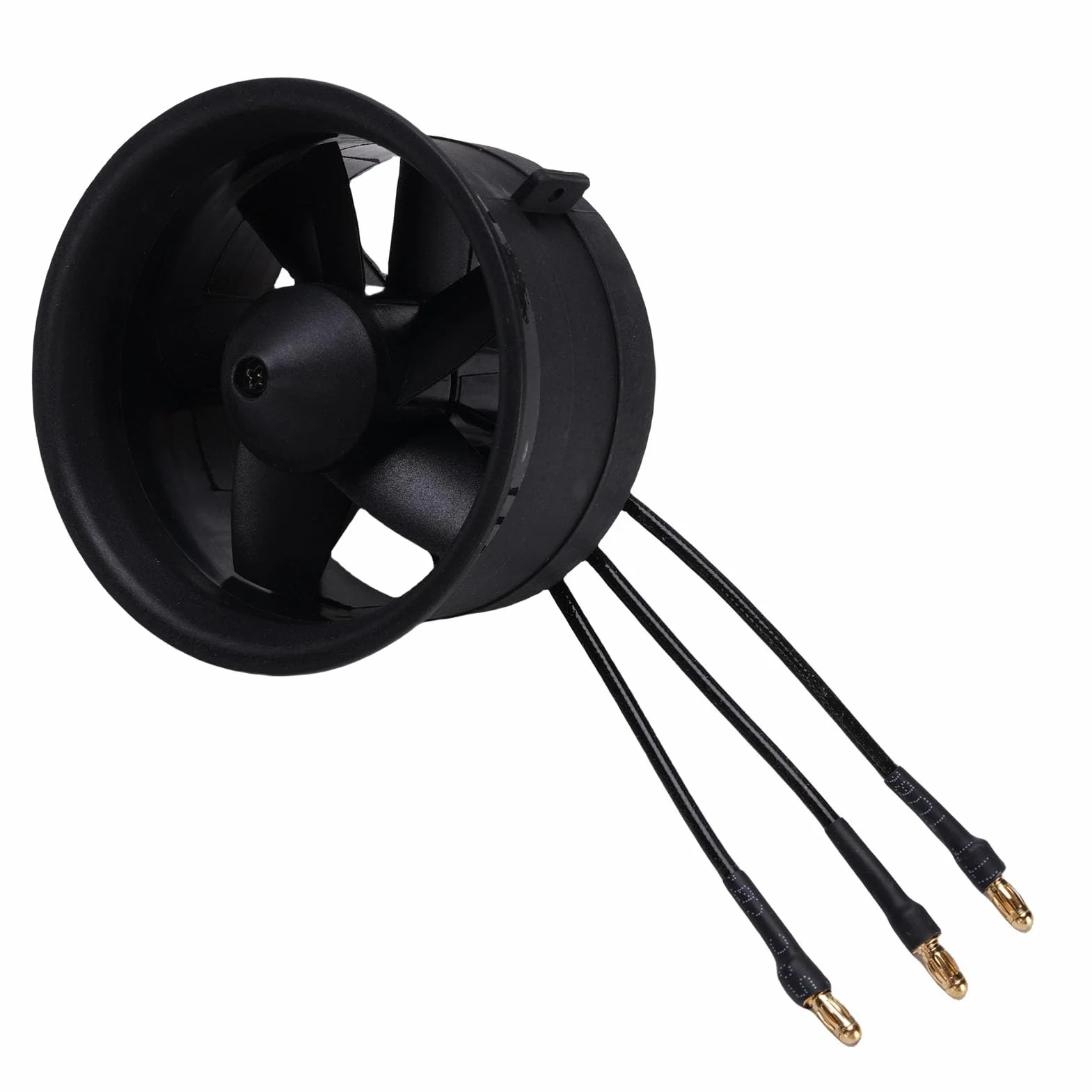Pongnas Violent Fan 64mm 3200KV Bezszczotkowy Silnik z płytą sterującą – 5-łopatkowy Wentylator Kanałowy do Chłodzenia Komputerów, Modyfikacji Dronów i Projektów Elektroniki DIY