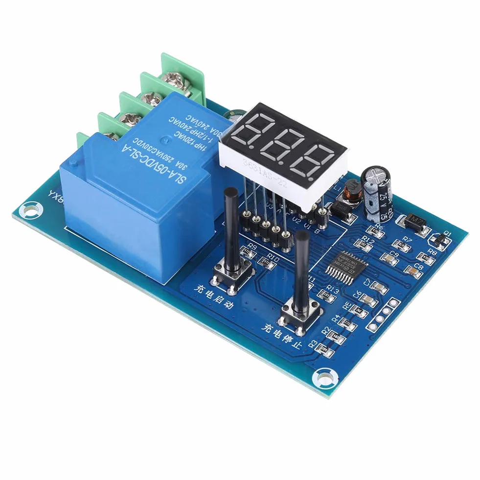 CNC 5-60 V Batterieladekontrollermodul Unterspannungssteuerung Lithium-Batterieladegerät-Steuermodul