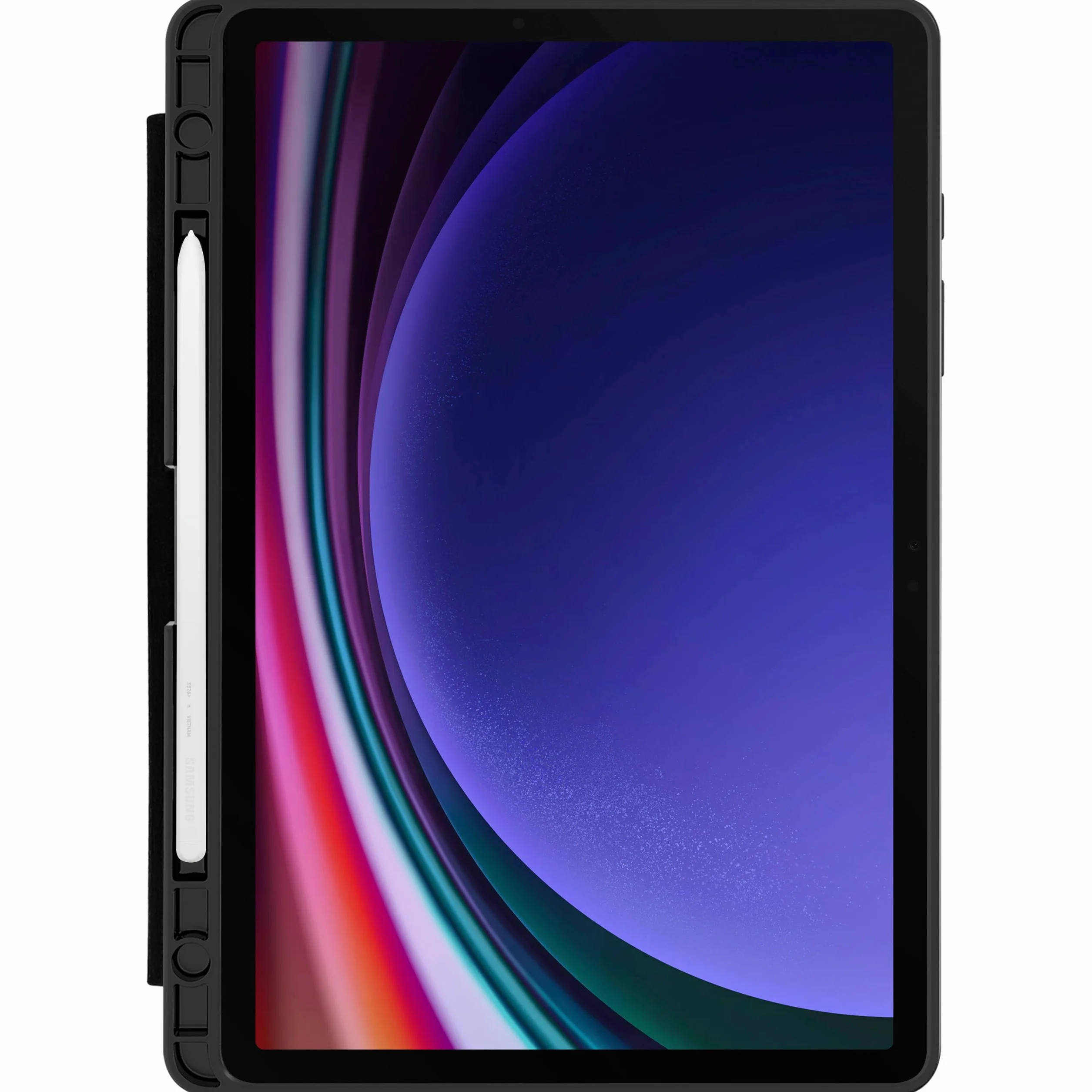 OtterBox React Folio Etui na Samsung Galaxy Tab S9, Czarne | odporny na upadki, smukły futerał ochronny, przetestowany zgodnie ze standardami wojskowymi