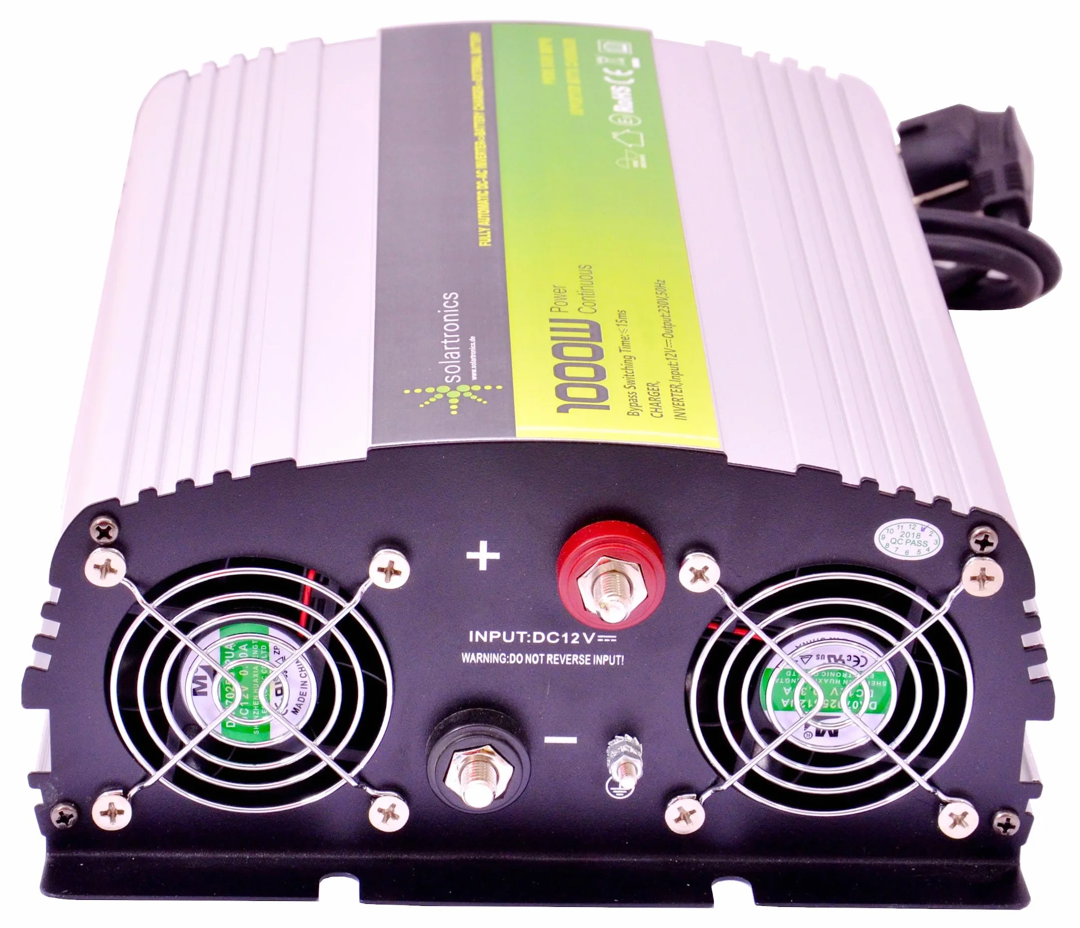 solartronics przetwornica napięcia UPS 12 V NPS 1000/2000 W przetwornica Pure Sinus UPS