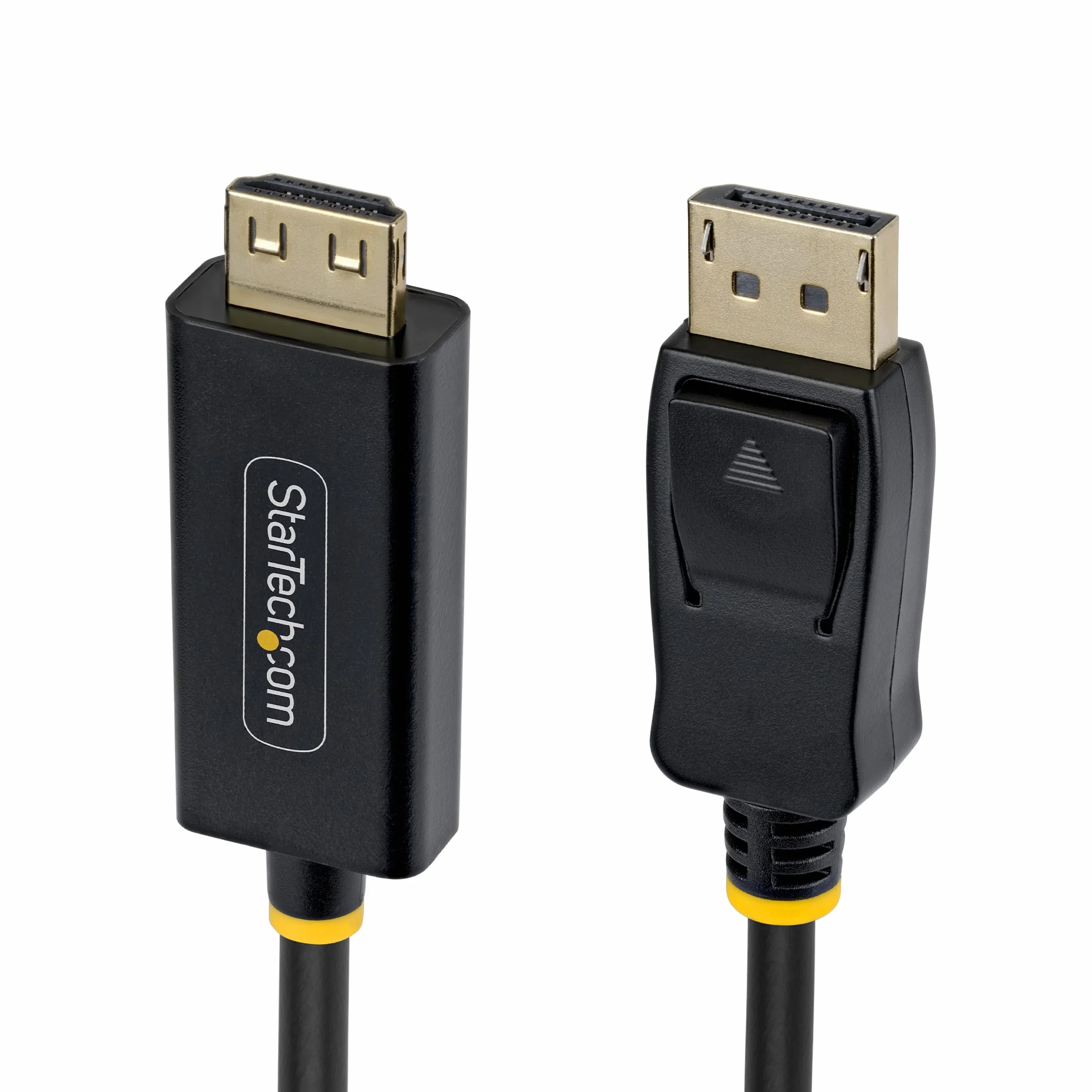 StarTech Kabel adaptera DisplayPort na HDMI 3 m, złącze HDMI, 4K przy 60 / 1440p przy 120, HDR, jednokierunkowy przewód do komputerów stacjonarnych, Lenovo, Dell, HP