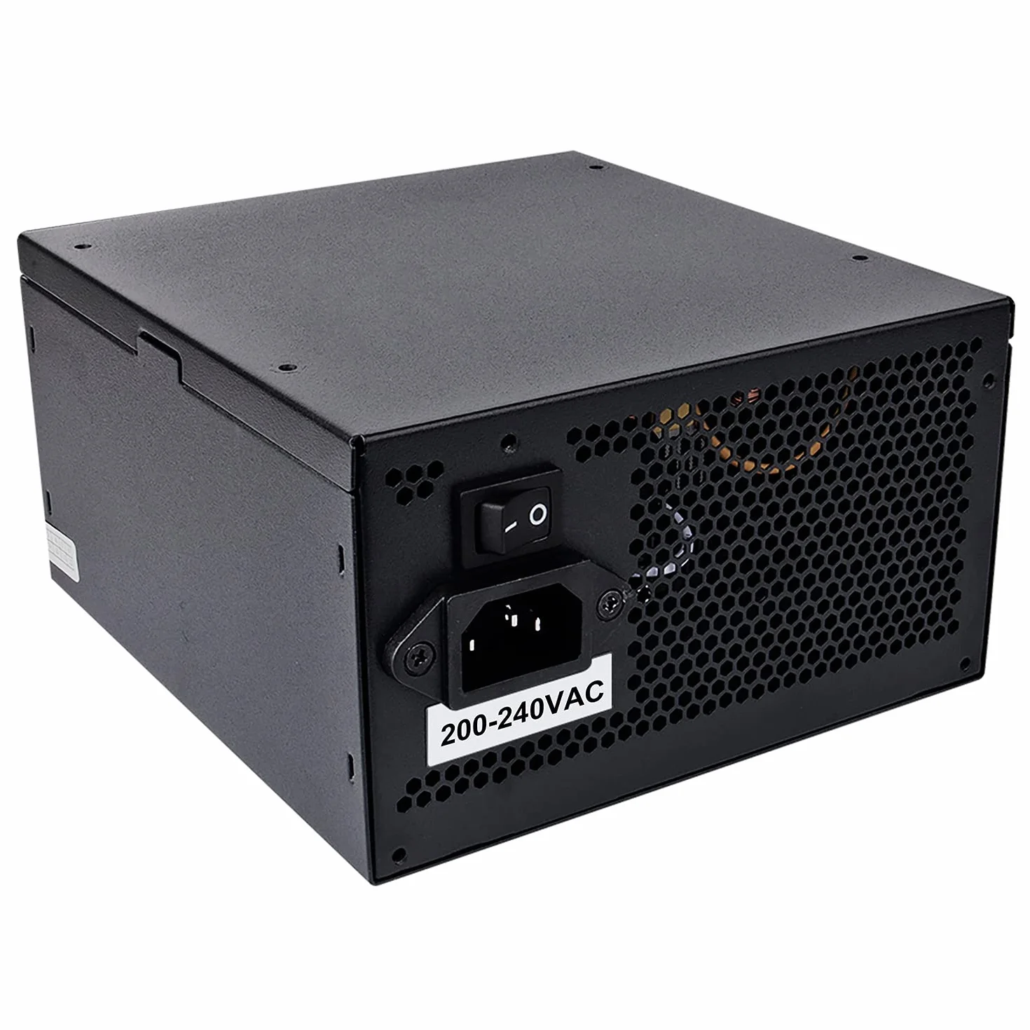 CiT Zasilacz FX Pro 600 W (bez kabla zasilającego), niemodułowy, APFC, japoński kondensator główny Tk, brąz 80 Plus, wydajność 88%, wentylator chłodzący 14 cm, dla profesjonalnych graczy | czarny