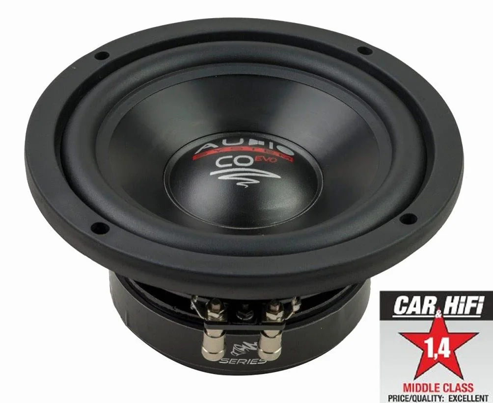 Audio System CO 06 DC EVO 16,5 cm subwoofer CO-Series 240 W, 4 omy, podwójna cewka obrotowa