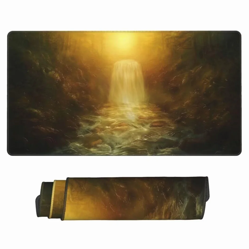 Duża podkładka pod mysz dla graczy, podkładka pod mysz jesień XXL 1000 x 500 mm, wodoodporna podkładka pod mysz do gier, podkładka pod mysz do gier, komputer, komputer, prezent dla dziecka ly-361