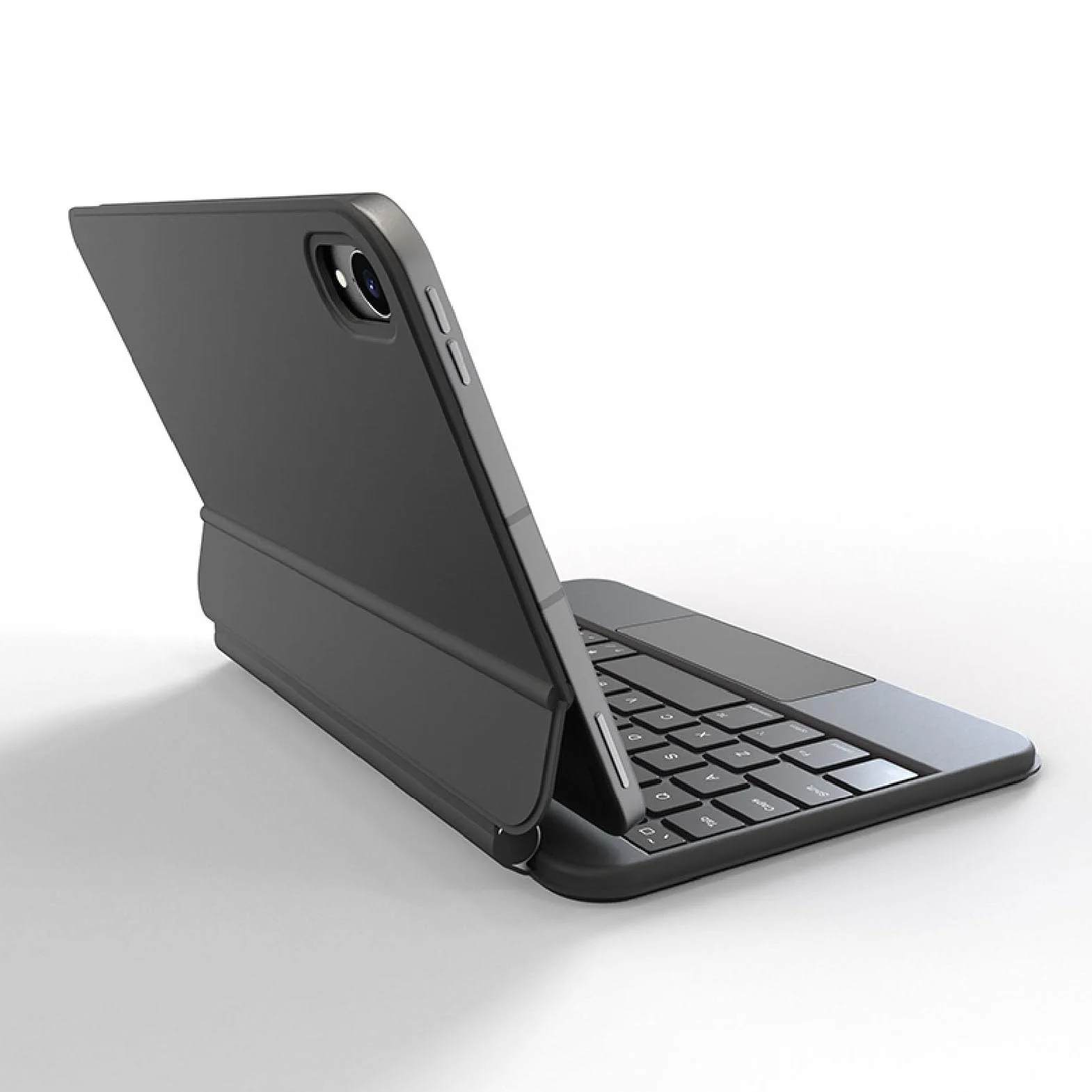 Etui na klawiaturę z Gładzikiem do Tabletu IOS Mini 6 Gen 2021 8,3 Cala, Obrotowe Etui 360° z podświetlaną klawiaturą, Przenośne, Smukłe Etui Multi Touch Ttrackpad do A2567 A2568