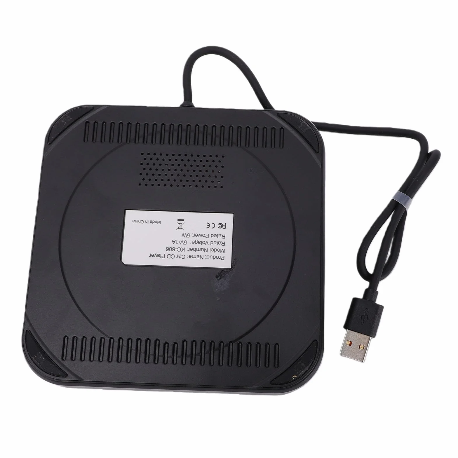 Przenośny Samochodowy Odtwarzacz CD Zewnętrzny Napęd CD USB 3.0 Typu C z funkcją Odtwarzania Anti-Shock do Laptopa Samochodowego Komputer Stacjonarny TV Domowy System Audio