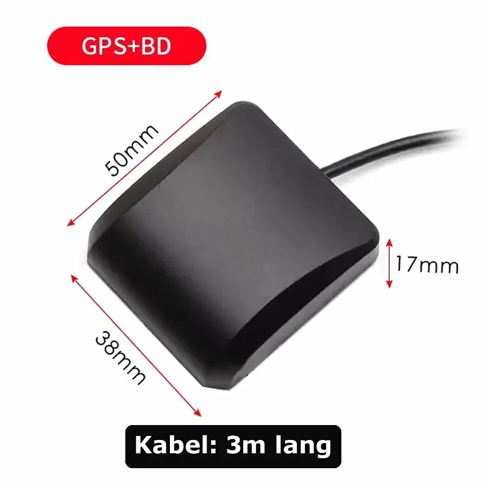Antena GPS 3 m Fakra 2 w 1 BD GPS adapter samochodowy uniwersalny