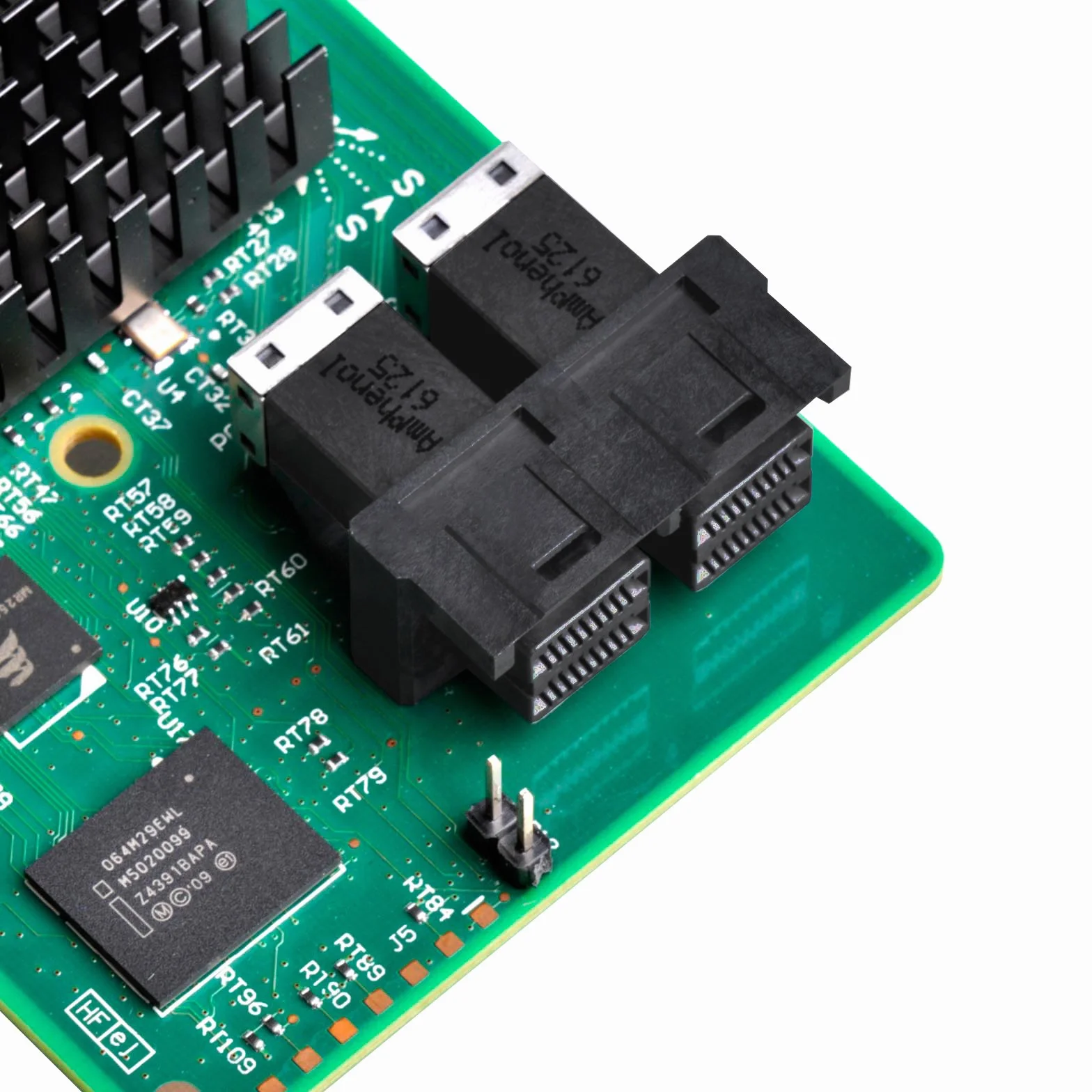 SilverStone SST-ECS05 – Serwerowa karta PCI-E Express Card Gen 3.0 x8 SAS (12 Gb/s) / SATA (6 Gb/s) kontroler portów LSISAS3008, obsługuje niskoprofilowy, RAID 0,1,1E, 10