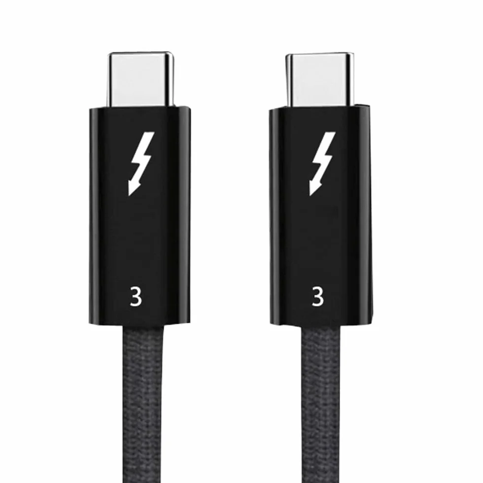 Kabel USB 4 40 Gb/s z wideo 4K i szybkim ładowaniem 100 W / kabel typu C na USB C (1,5 m)