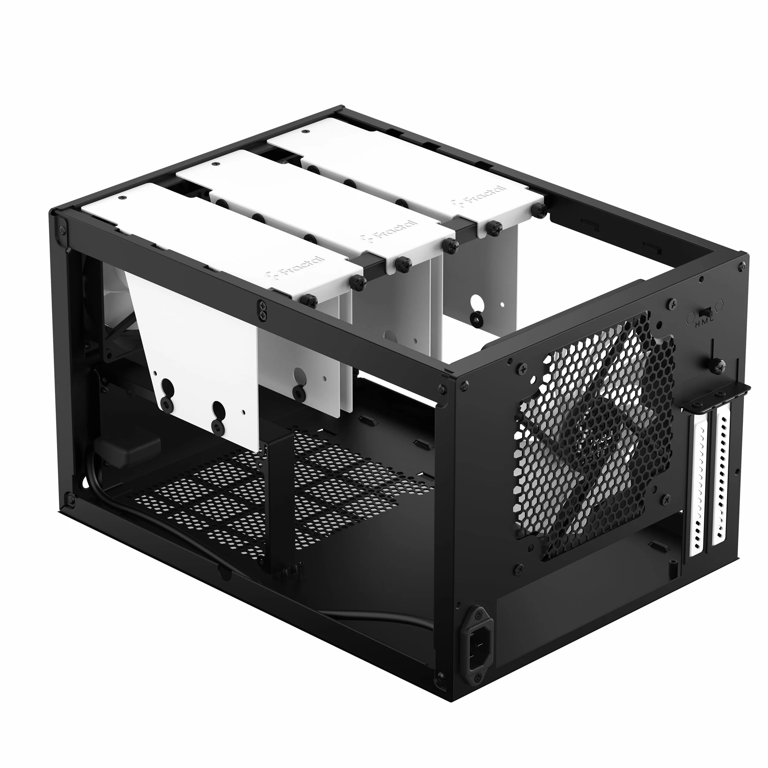 Fractal Design Node FD-CA-NO-304-BL Obudowa Komputerowa, Czarny, 37.4 x 25 x 21 cm
