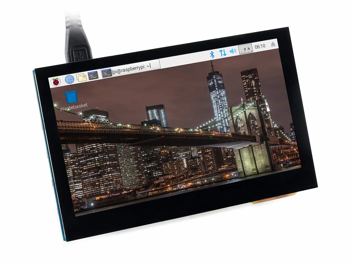 Waveshare 4.3inch HDMI LCD (B) 800x480 IPS Capacitive Touch Screen Monitor Display for Raspberry Pi BB Black Banana Pi Raspberry Pi 4