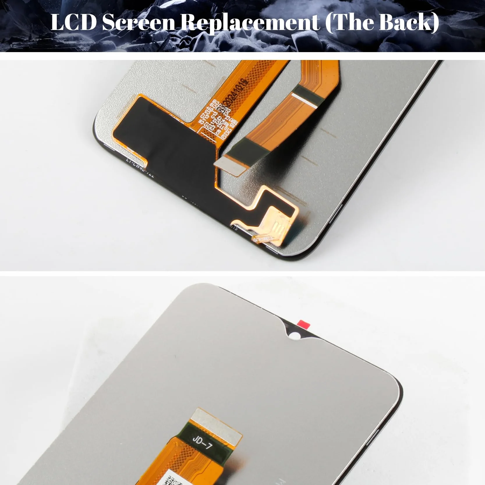 Dla Huawei Honor X6B ekran LCD zamiennik dla Huawei Honor X6B JDY-LX1 JDY-LX2 ekran dotykowy digitizer zestaw naprawczy bez ramki (czarny)