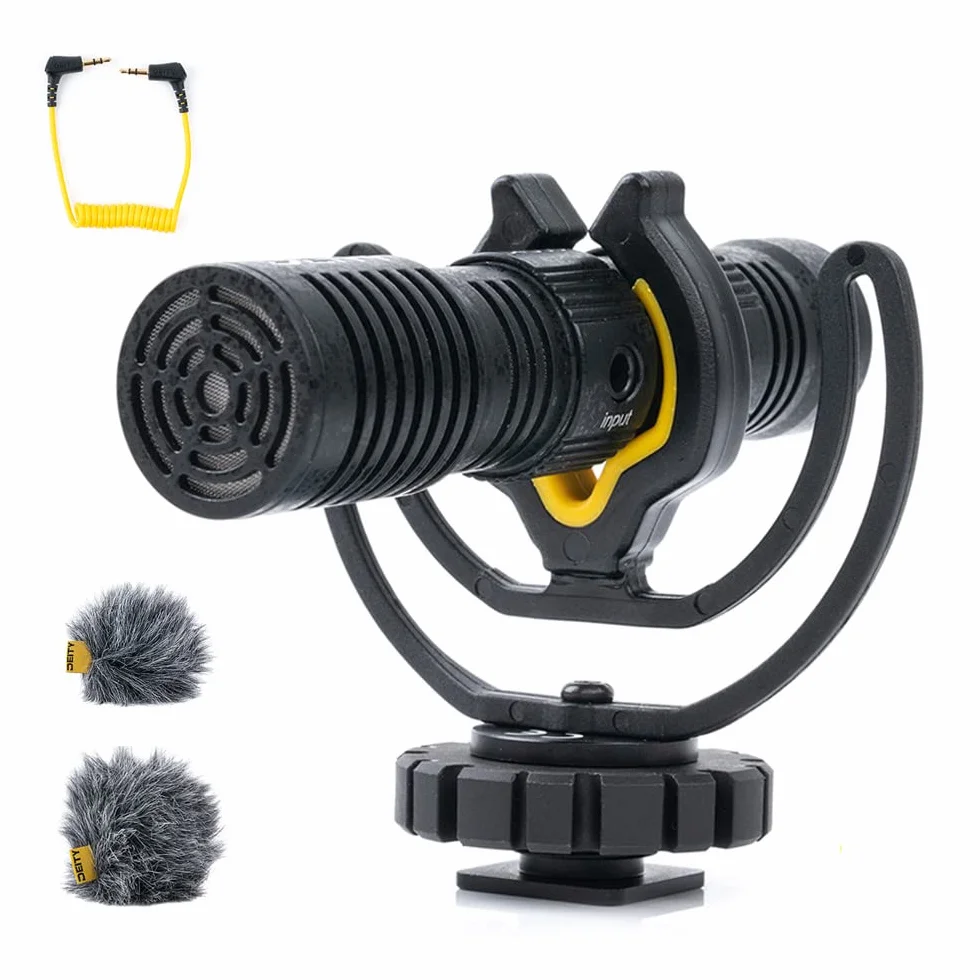 Deity V-Mic D4 Duo przenośny mikrofon do wywiadu, vlog, kompatybilny z kamerą kieszonkową, lustrzanką cyfrową, smartfonem
