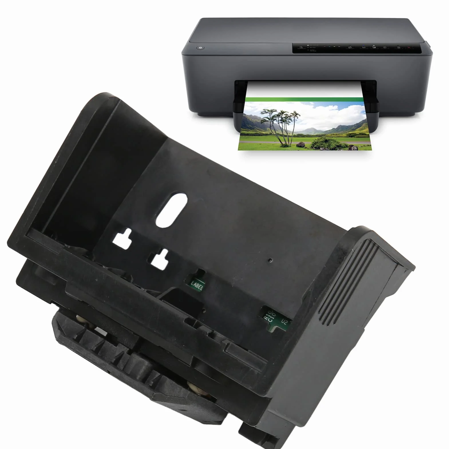 Wymienna Głowica Drukująca do Officejet Pro 6230 6830 6815 6812 6835, Materiały Eksploatacyjne do Drukarki ABS i Zestawy Naprawcze do Wymiany Starej Głowicy Drukującej