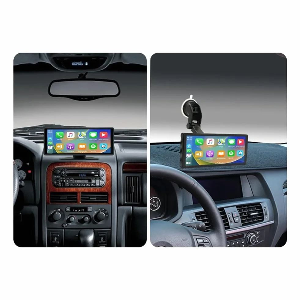 1 zestaw 9,36-calowy pojemnościowy ekran dotykowy do nawigacji samochodowej bez funkcji CarPlay i Android Auto Przenośny automatyczny odtwarzacz multimedialny w samochodzie, odtwarzacz