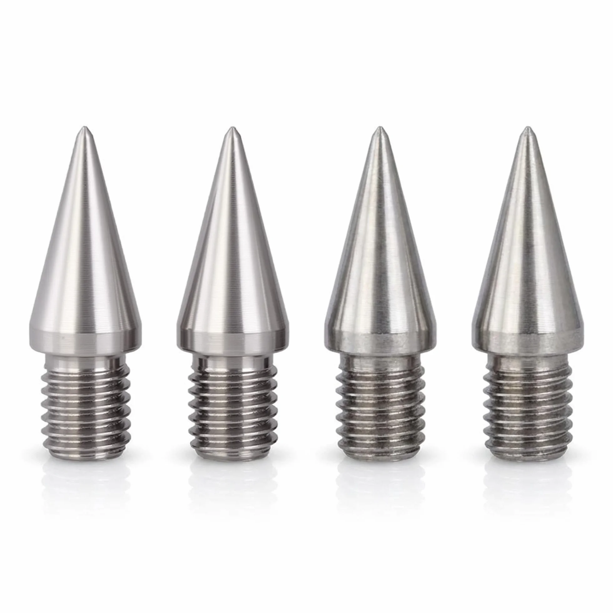 PrecisionGeek - Kolce Głośnikowe M6 x 10mm L- 20mm, Stal Nierdzewna (4 sztuki)