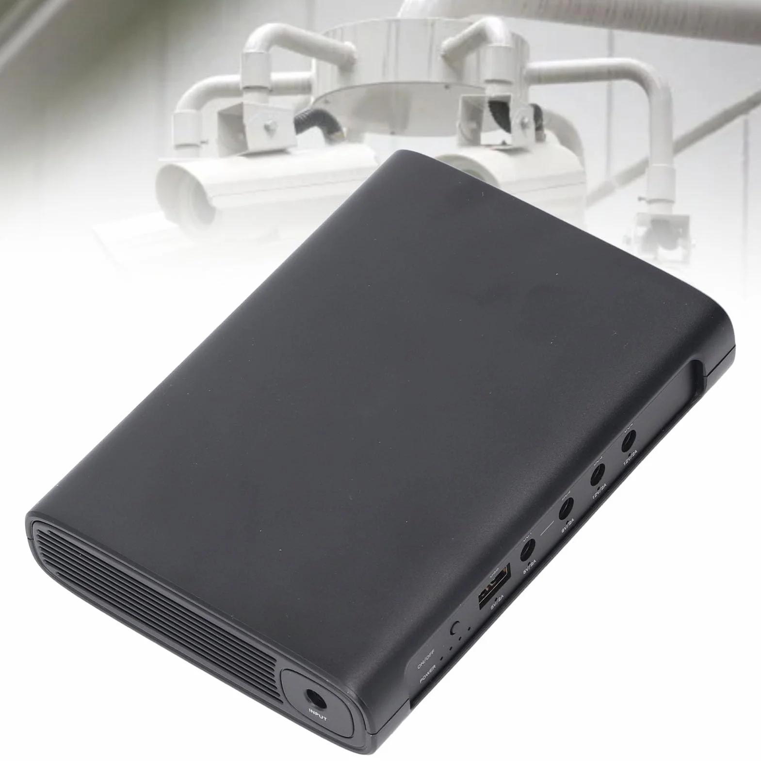 Zasilacz Bezprzerwowy 27000 MAh Mini UPS Zasilanie Bateryjne z Wyjściem DC USB 5 V/9 V/12 V do Kamery z Modemem-routerem (YWBL-WHznqgri4va1-12)