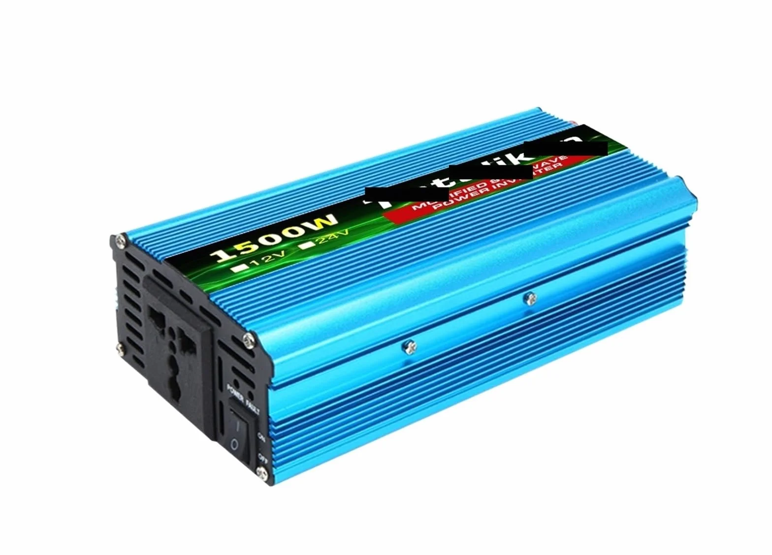 Falownik z czystą sinusoidą, 1500W/2000W/2600W DC 12V do AC 220 przenośna przetwornica napięcia do samochodu przejściówka do ładowarki uniwersalne akcesoria samochodowe(12V2600W UNIVERSAL)