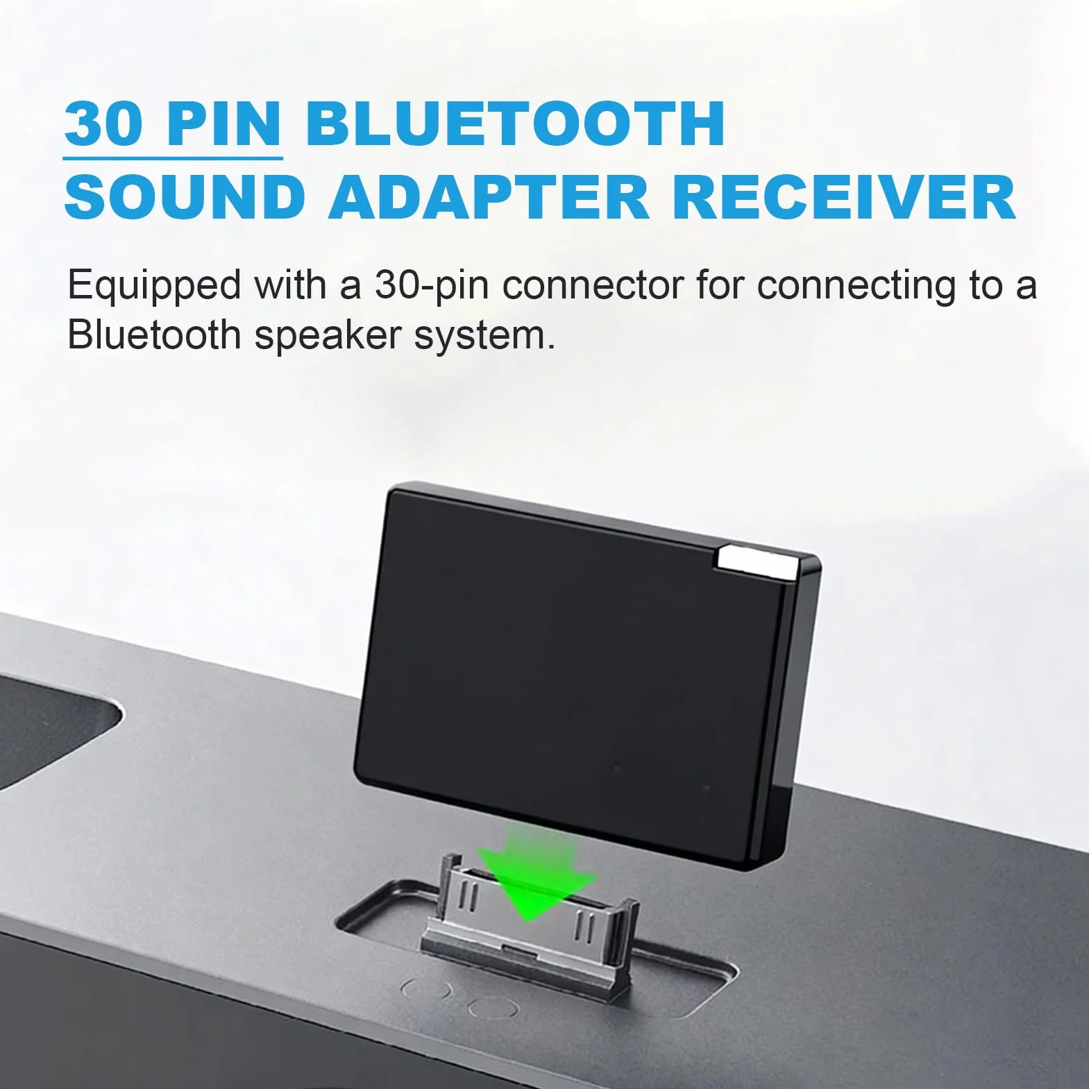 30 -pinowy Odbiornik Adaptera Bluetooth dla 30 Głośników Dock, Adapter Bluetooth 5.0 dla Sounddock