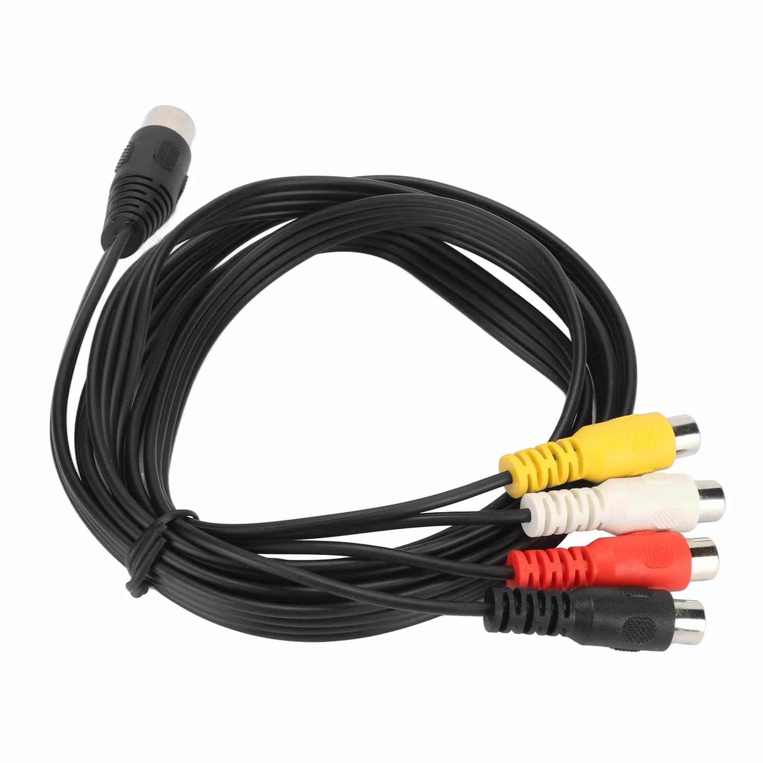 5-pinowy Męski Kabel Din na 4 żeński Przewód do Systemów Stereo Dvd Phono 5-pinowy Magnetowid Din, żeński Kabel Adaptera S Kable Wideo