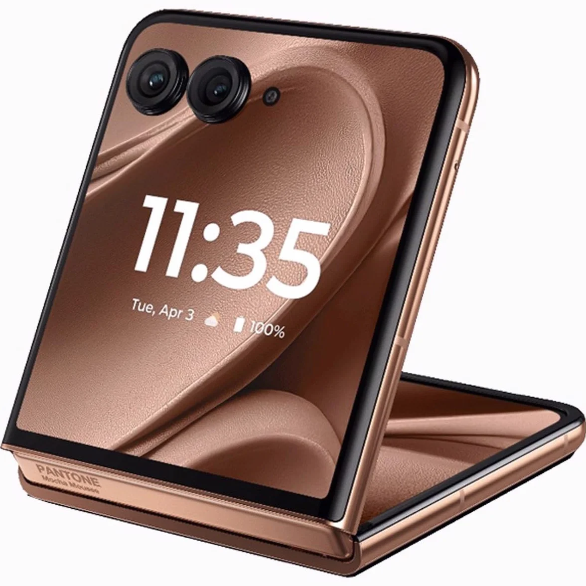 Motorola RAZR 50 Ultra 5G XT2451-3 512 GB + 12 GB RAM Dual-SIM (Nano, eSIM) odblokowany smartfon z systemem Android 14 Flip - Mocha Mousse