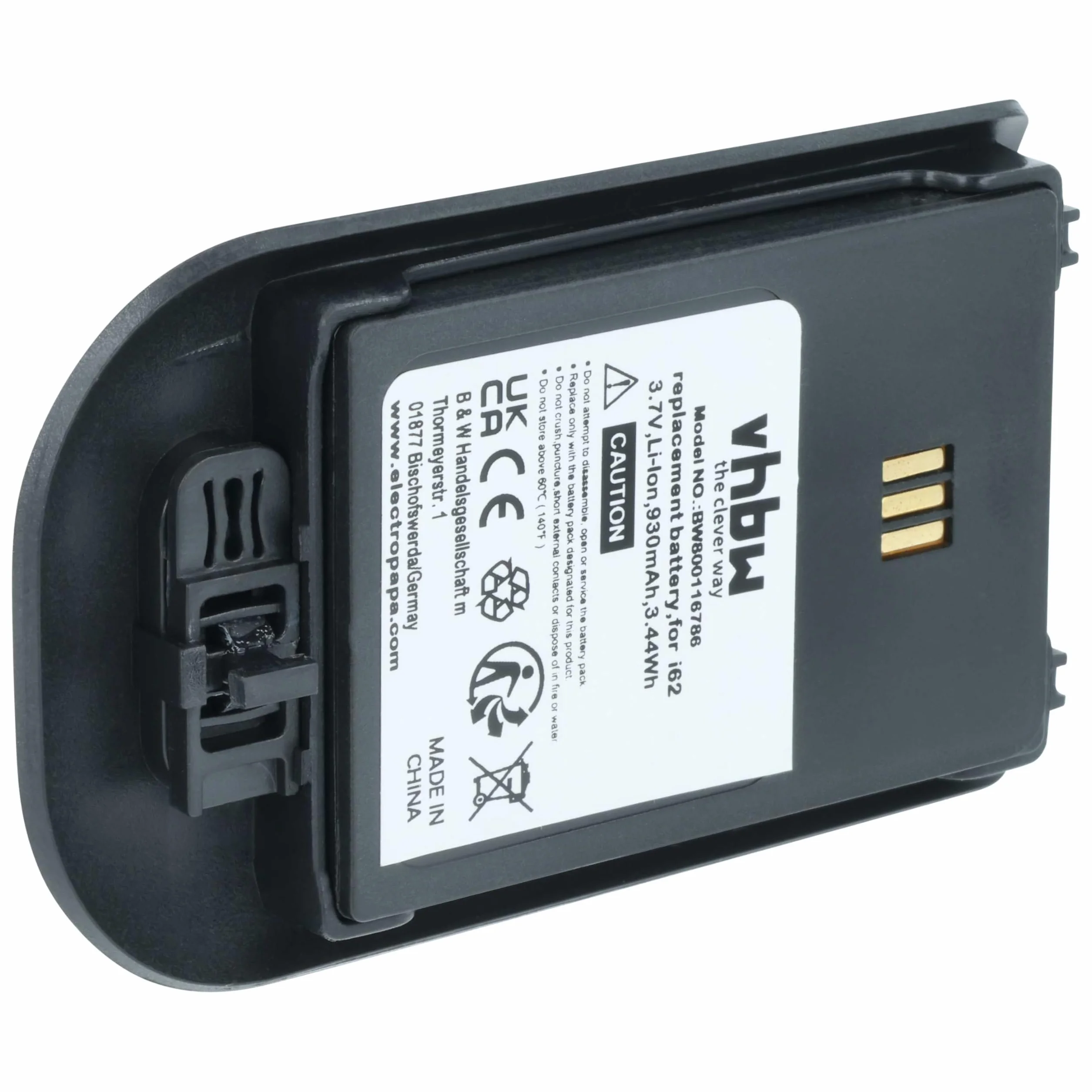 vhbw 10 x bateria zastępuje Siemens S30122-X8008-X38, L30250-F600-C325, 5530000102 do bezprzewodowego telefonu stacjonarnego (930 mAh, 3,7 V, Li-ion) czarny