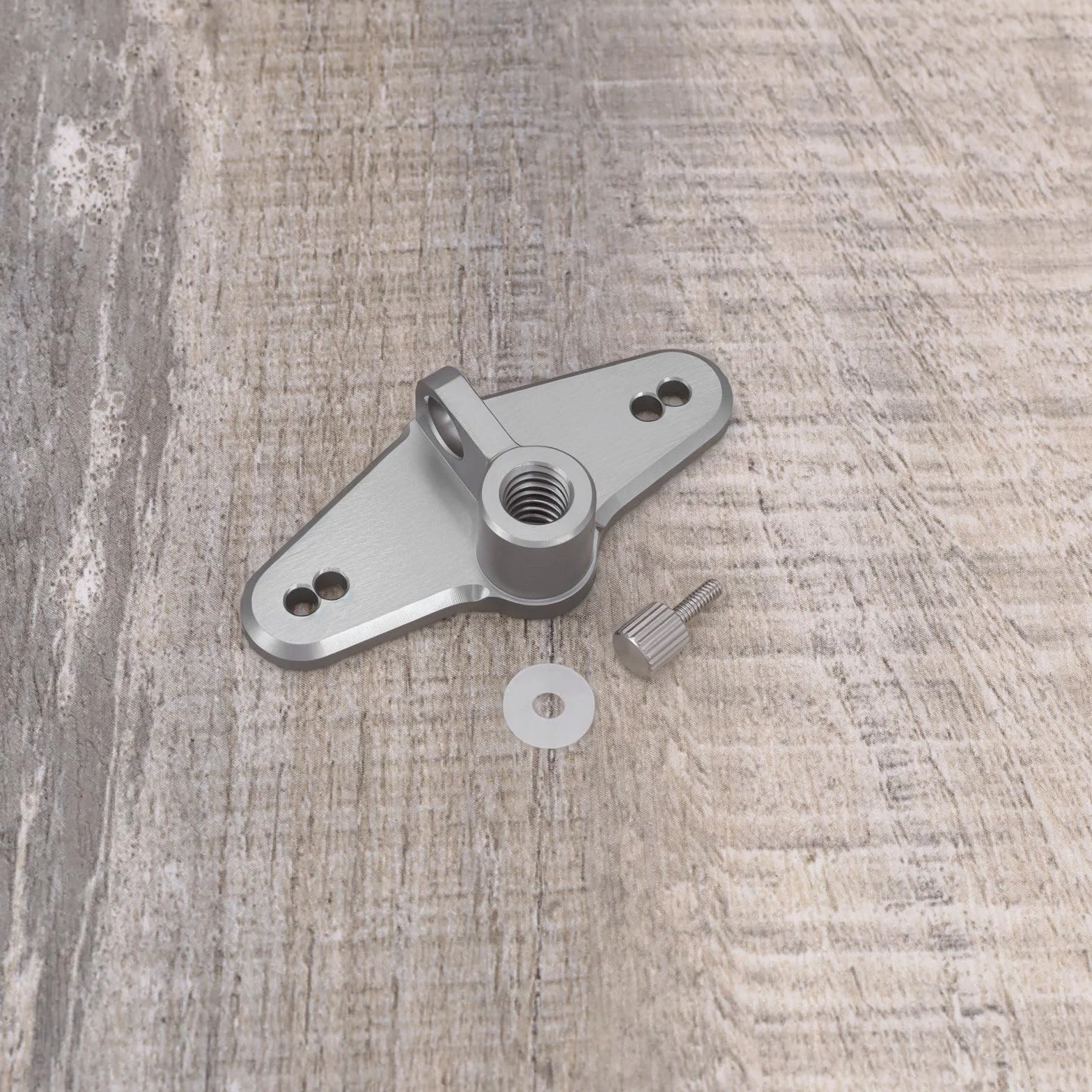 SG Store Adapter do montażu rowerowego, pilot zdalnego sterowania, kompatybilny z DJI Air 3 Mini 4 Pro Mini 3 Mini 3 Pro 1/4 z akcesoriami, srebrny