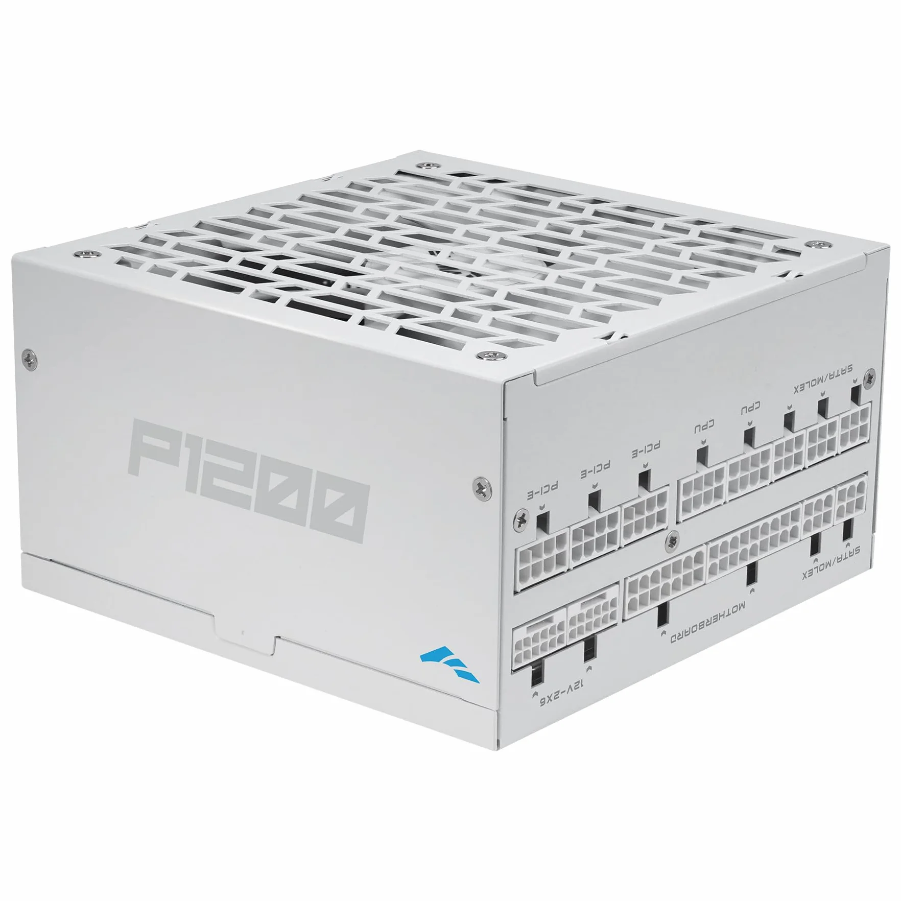 Zasilacz SAMA P1200 1200W Platinum, ATX 3.1, wpełni modularny, biały | PCIe 5.1, certyfikat 80 Plus Platinum i Cybenetics, japońskie kondensatory, ultra-cichy wentylator 140 mm FDB