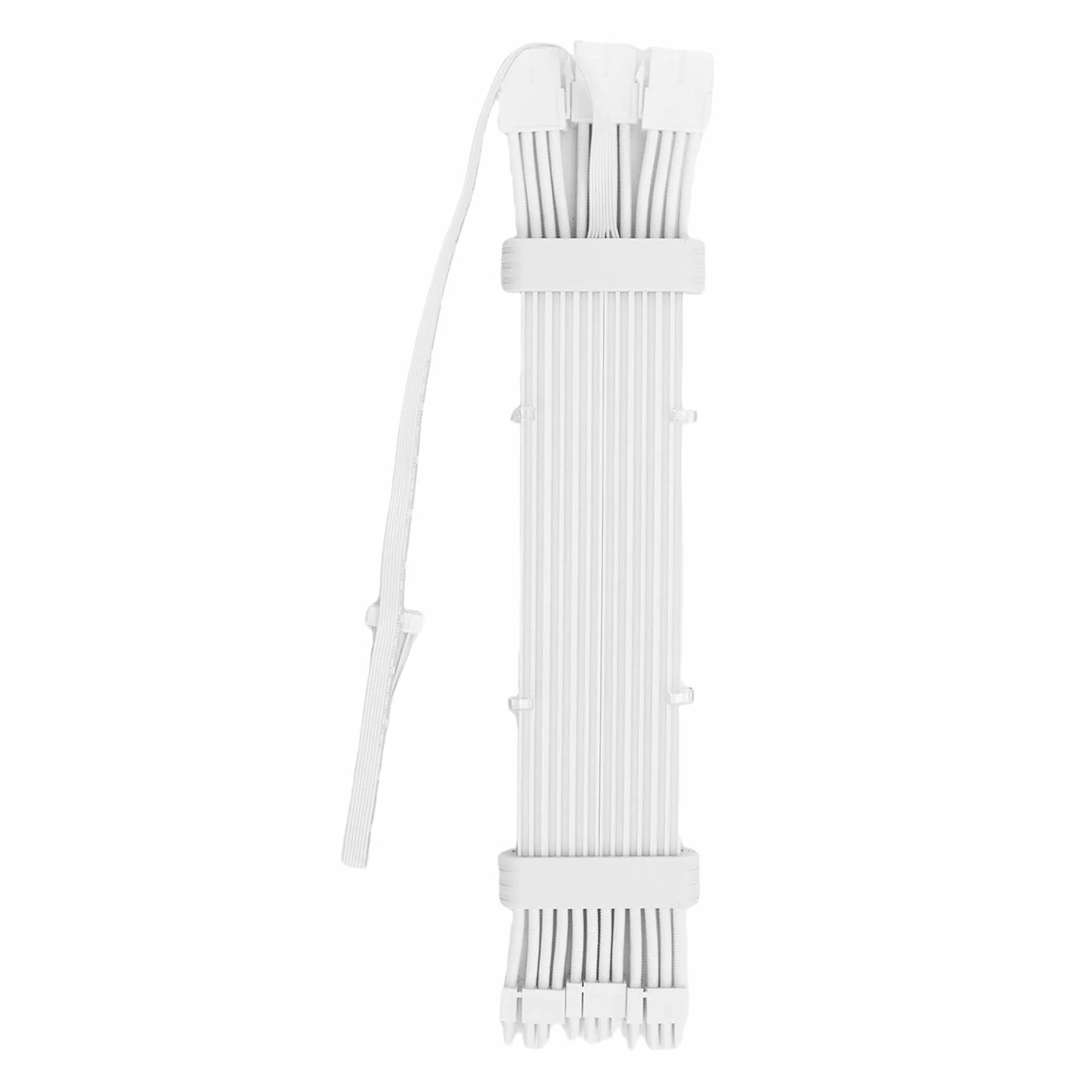 Ejoyous Kabel Zasilacza ARGB Pleciony Silikonowy Przedłużacz Zasilacza RGB 3 X 8 Pinów 120 LED Dwustronne Oświetlenie Elastyczna Konstrukcja do Obudowy Komputera do Gier Konstrukcja GPU (Kontroler